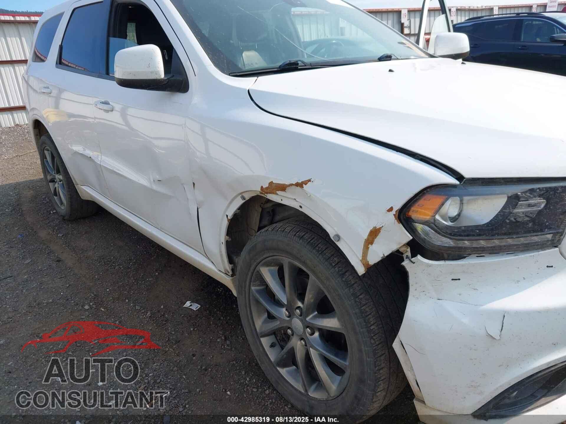 DODGE DURANGO 2015 - 1C4RDJAG8FC147509