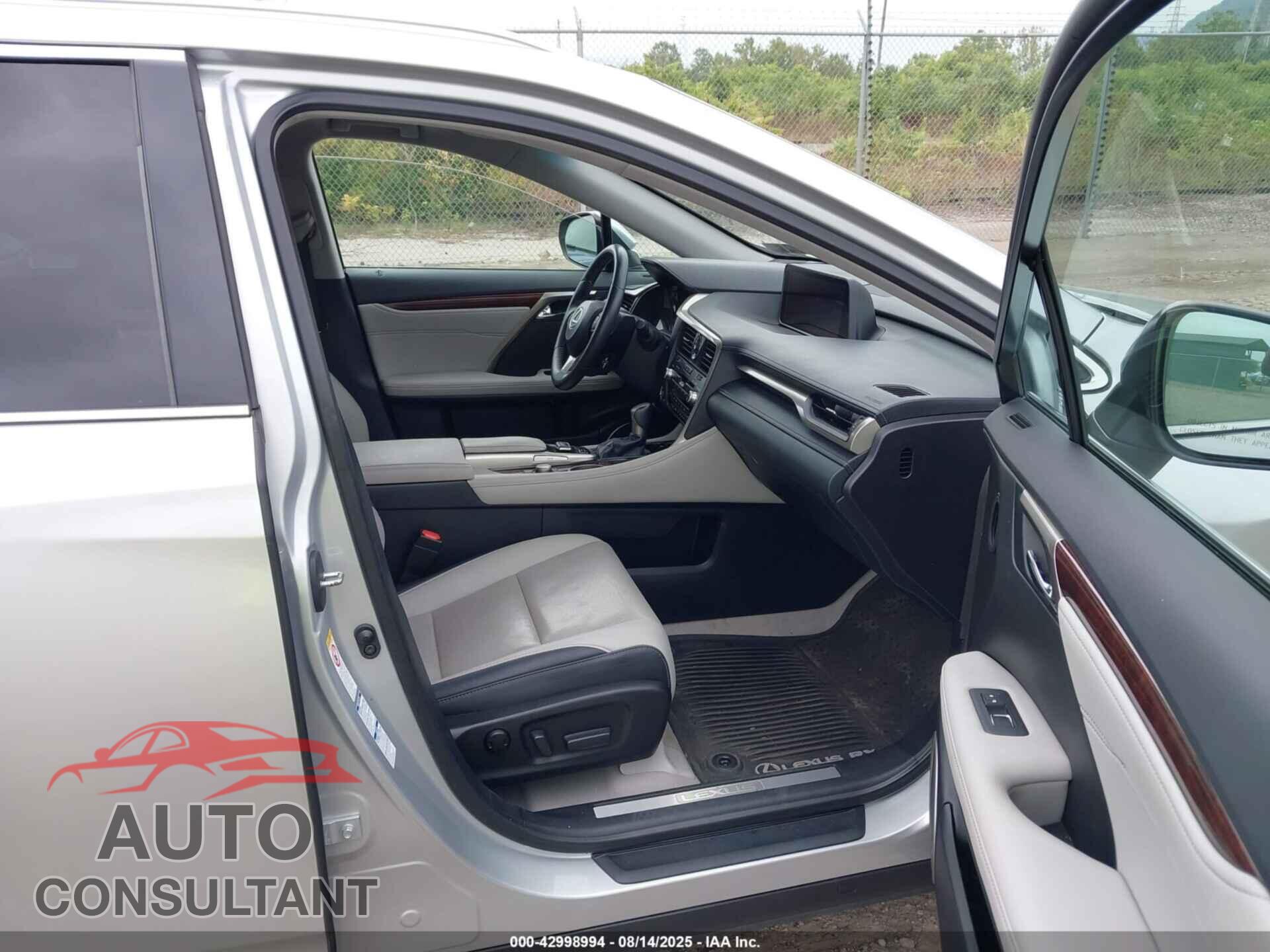 LEXUS RX 350 2016 - 2T2BZMCA4GC010130