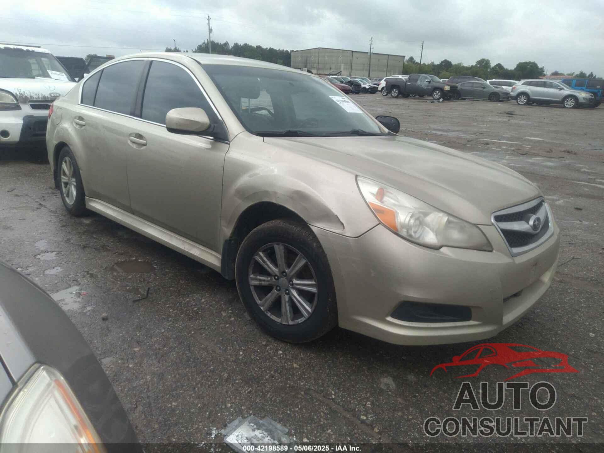 SUBARU LEGACY 2010 - 4S3BMCB62A3210843