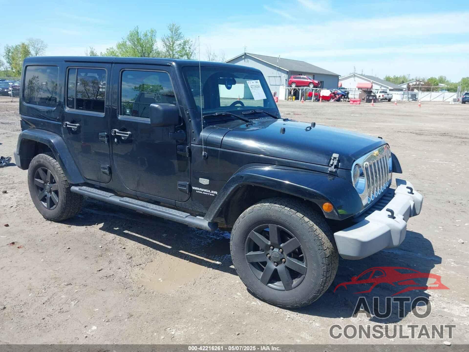 JEEP WRANGLER UNLIMITED 2011 - 1J4BA7H16BL615157
