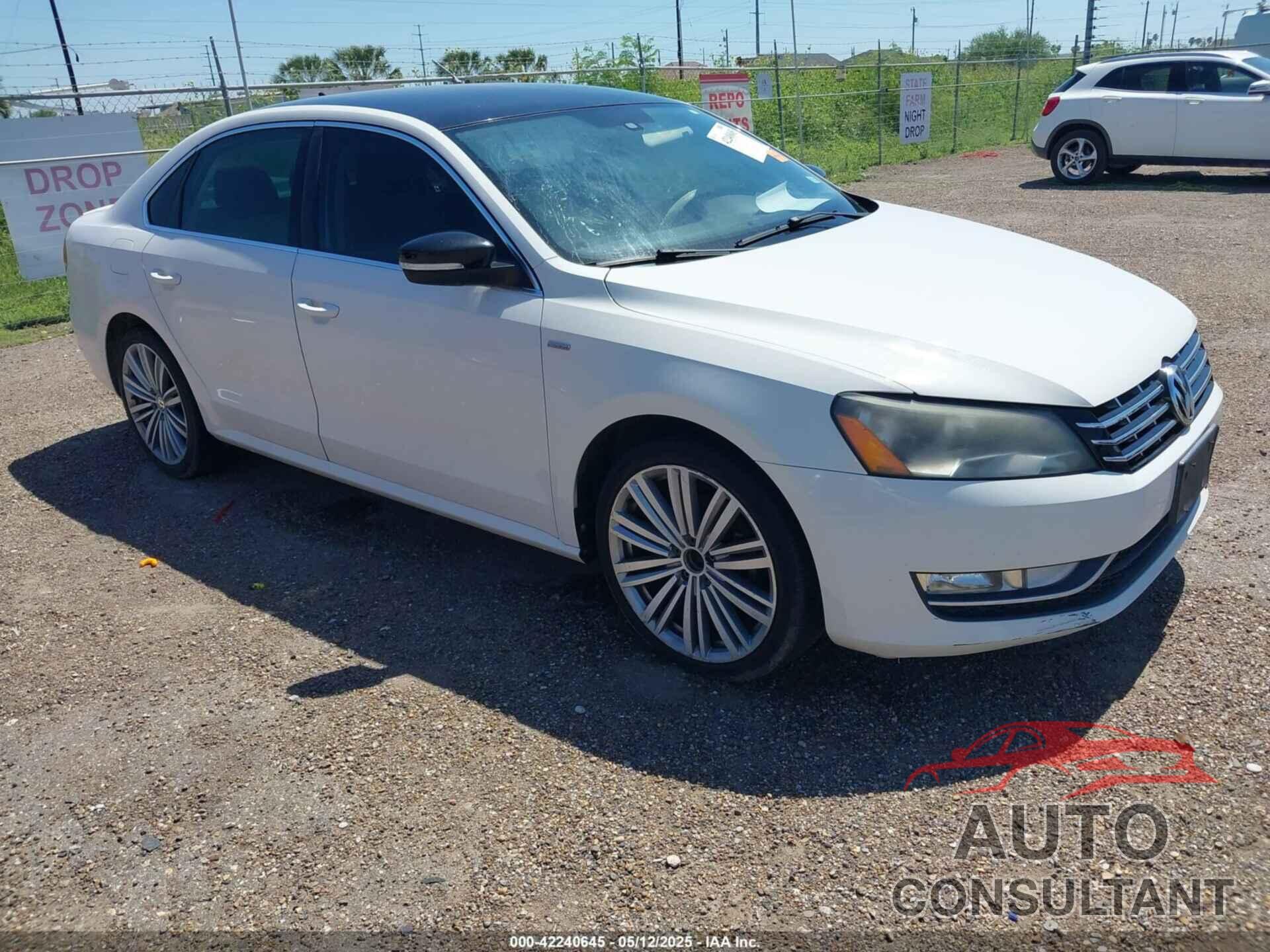VOLKSWAGEN PASSAT 2015 - 1VWBS7A38FC078387