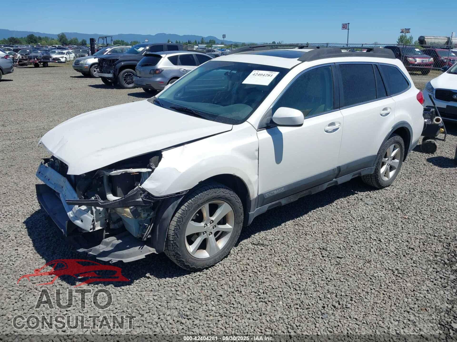 SUBARU OUTBACK 2014 - 4S4BRBLC8E3292014