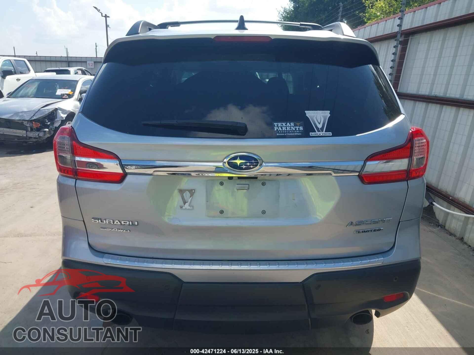 SUBARU ASCENT 2020 - 4S4WMAPD9L3418357