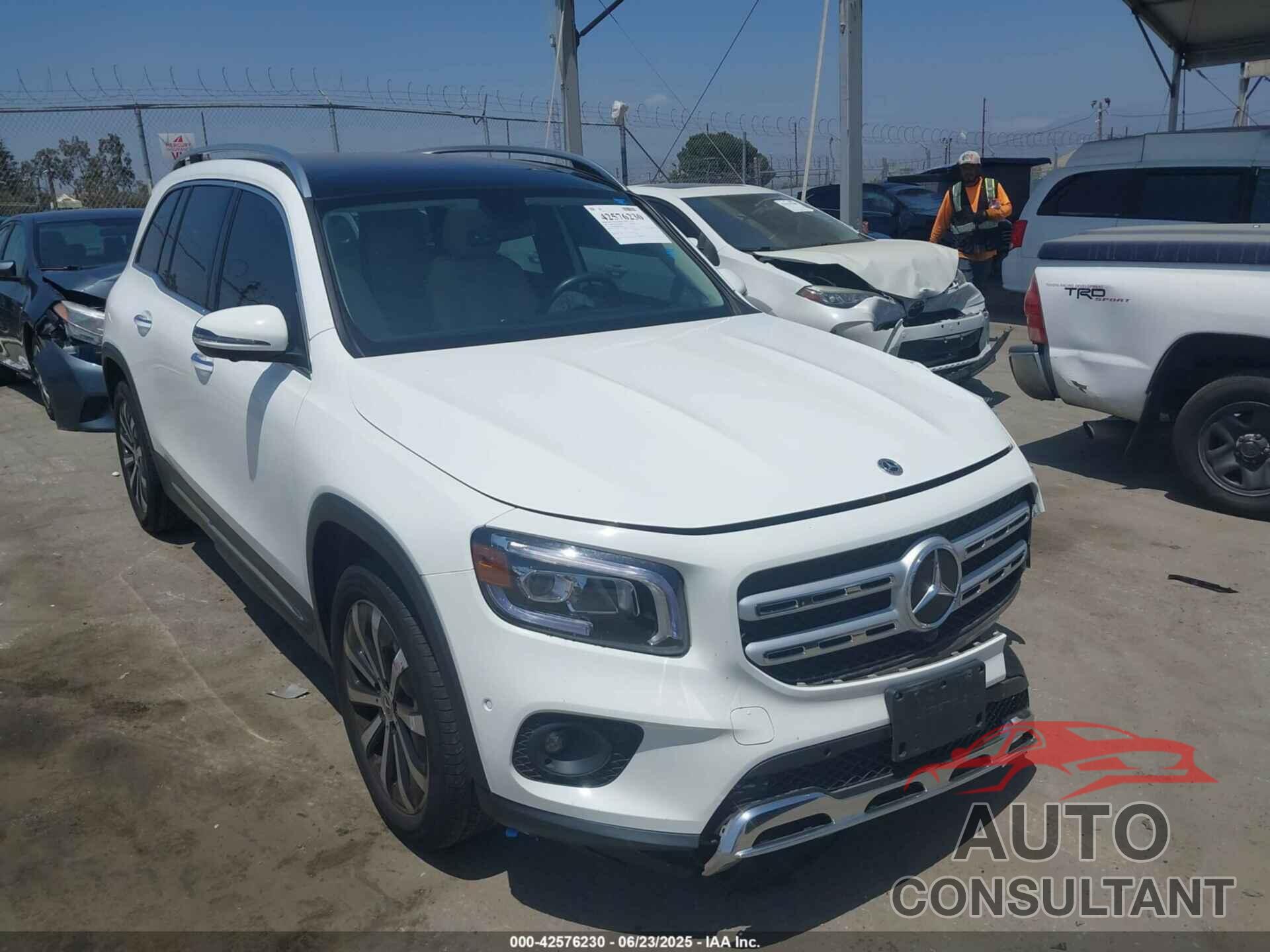 MERCEDES-BENZ GLB 250 2022 - W1N4M4GB9NW236972