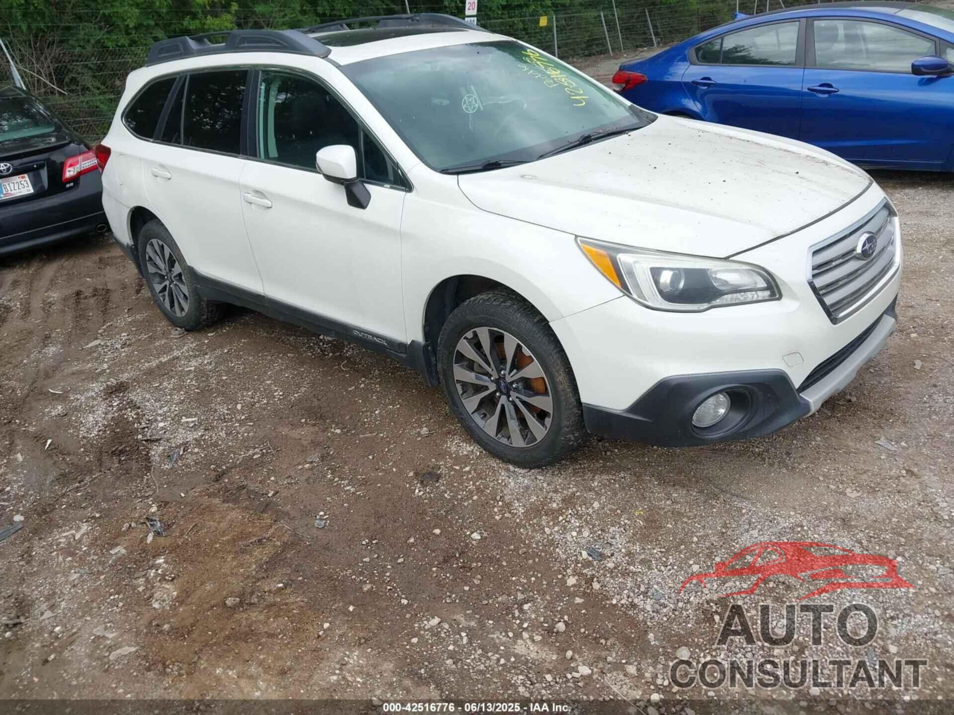 SUBARU OUTBACK 2015 - 4S4BSENC7F3267464