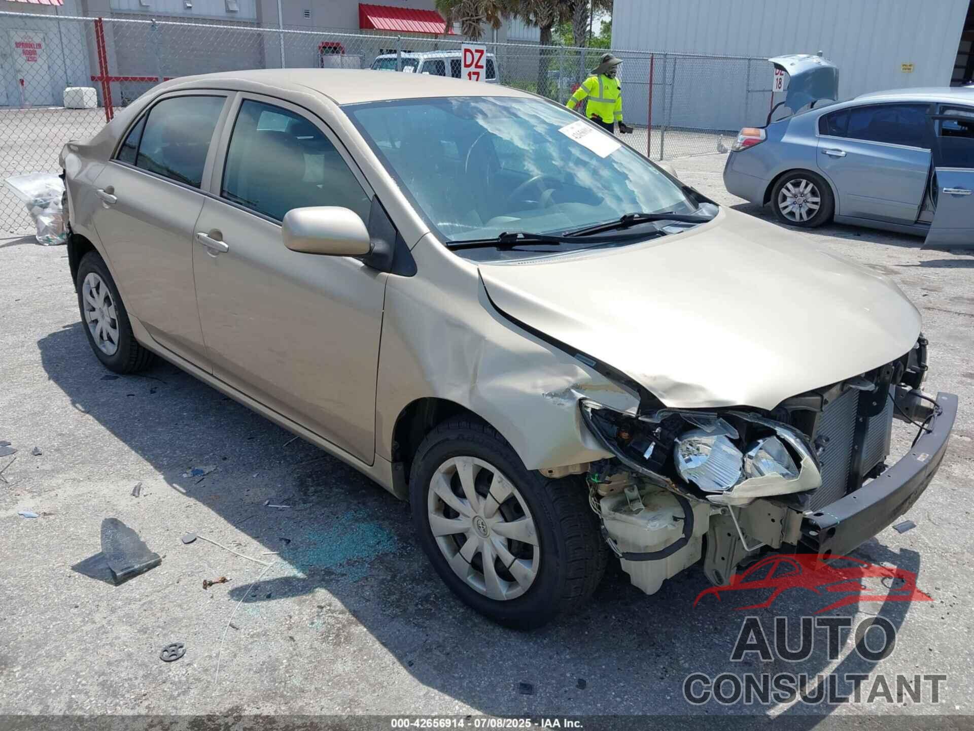 TOYOTA COROLLA 2009 - 1NXBU40E09Z083012
