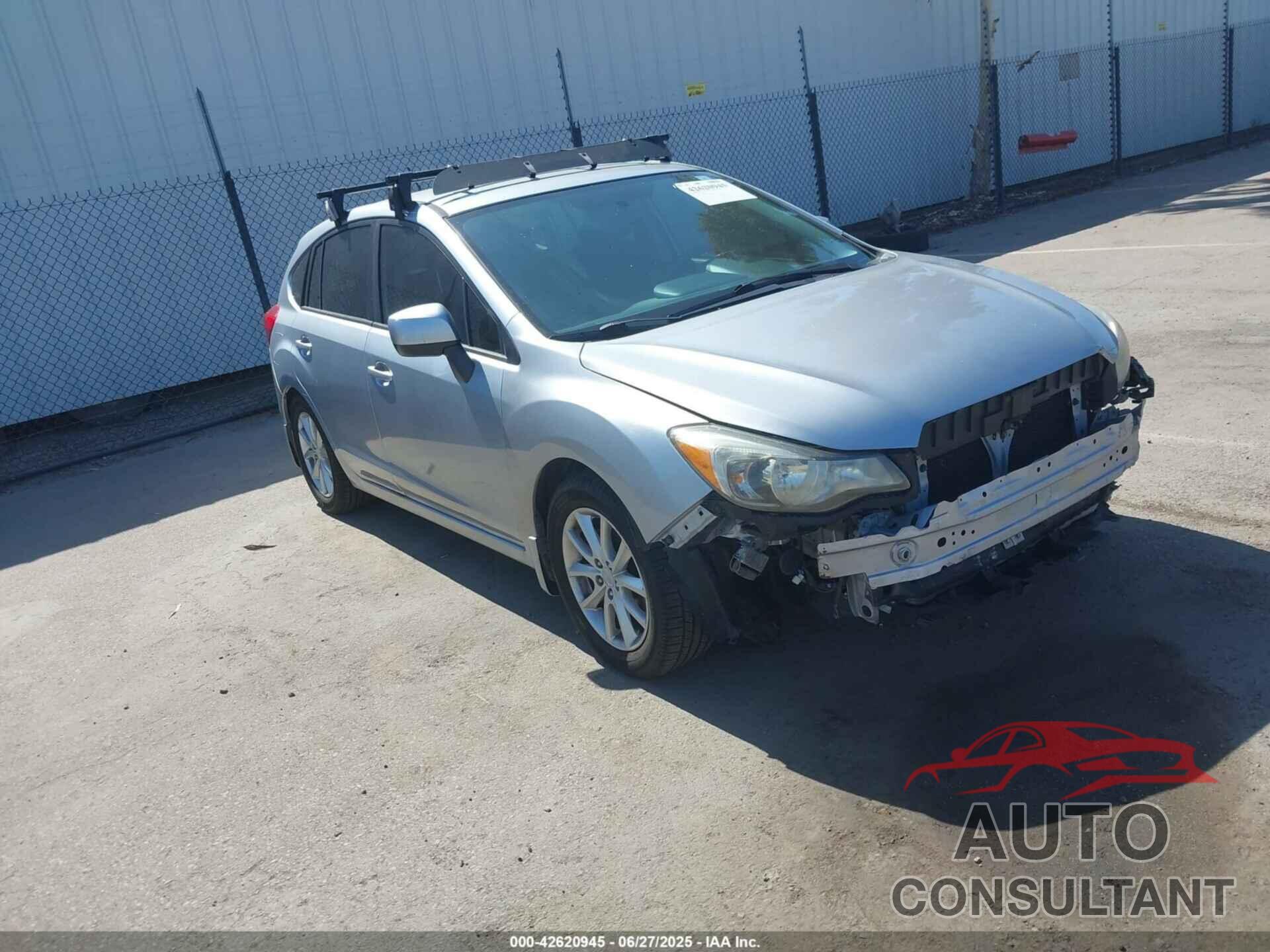 SUBARU IMPREZA 2014 - JF1GPAC61E8222481