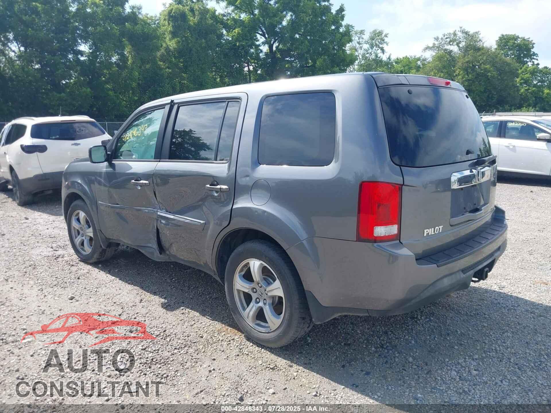 HONDA PILOT 2012 - 5FNYF3H53CB003242