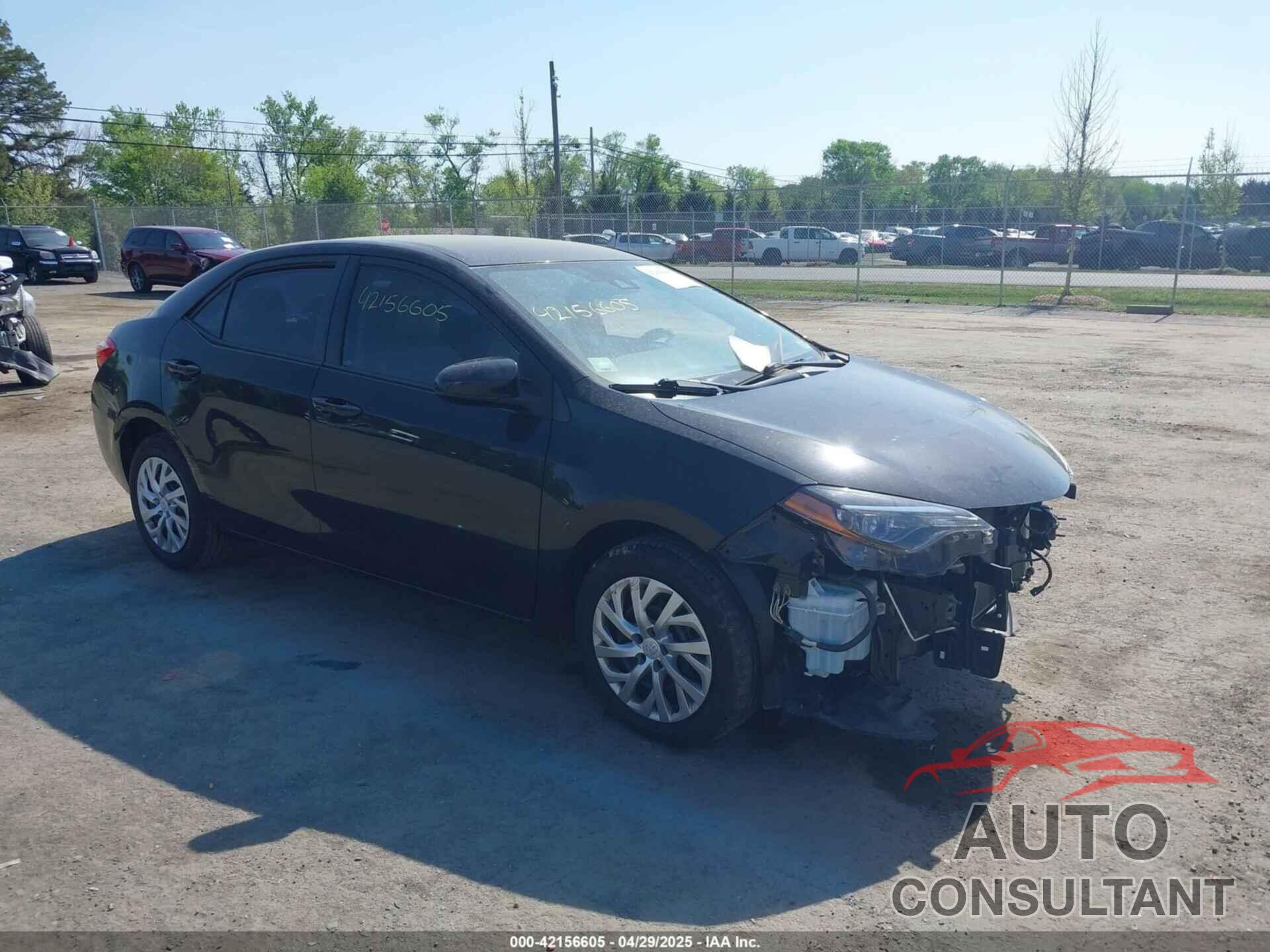 TOYOTA COROLLA 2017 - 2T1BURHE4HC872460