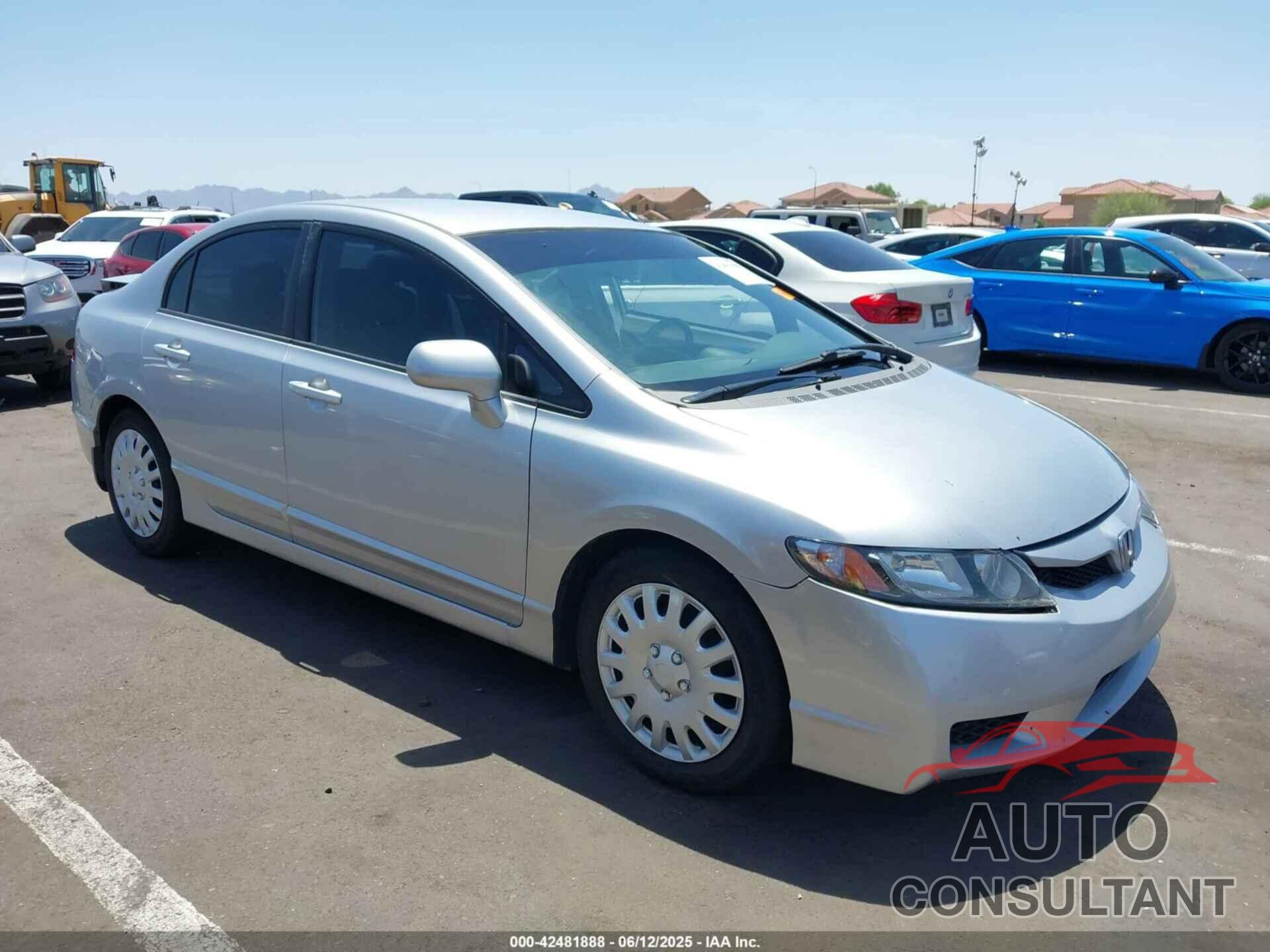 HONDA CIVIC 2009 - 1HGFA16599L006666