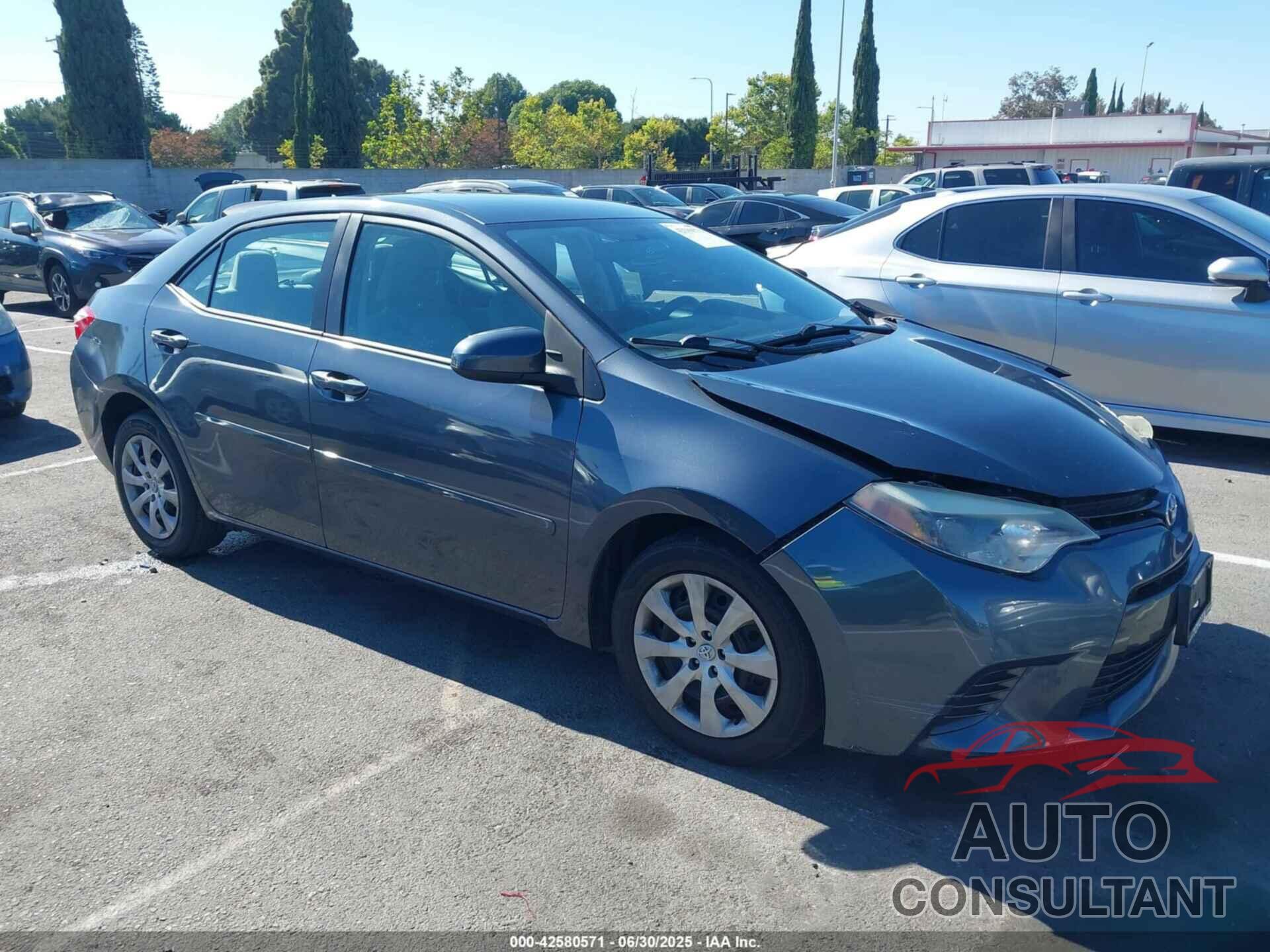 TOYOTA COROLLA 2016 - 5YFBURHE2GP411921