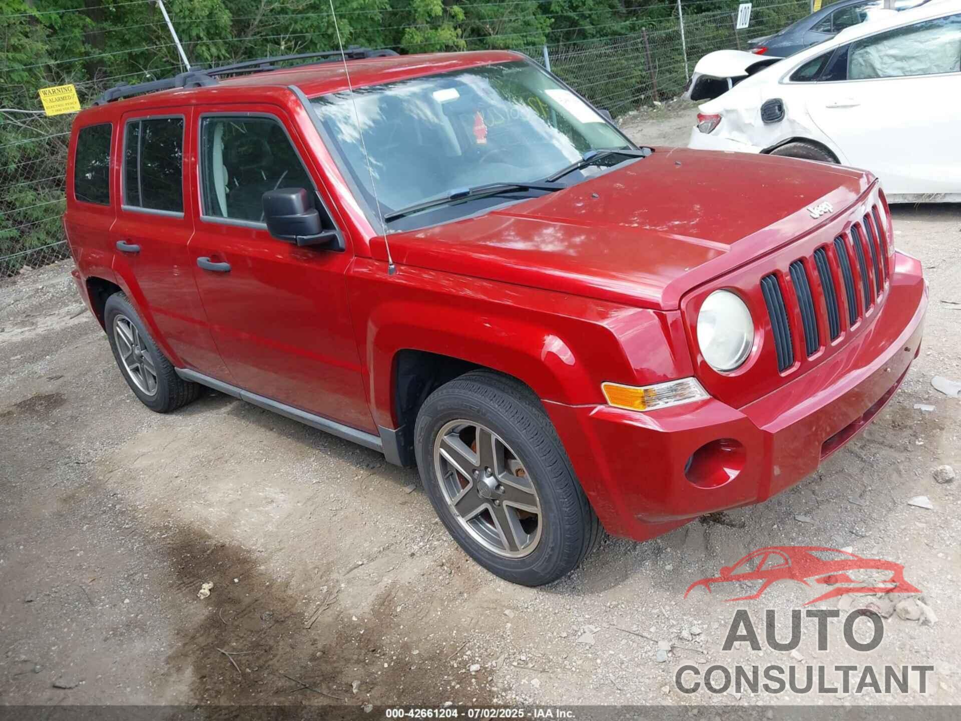 JEEP PATRIOT 2009 - 1J8FT28B39D126581