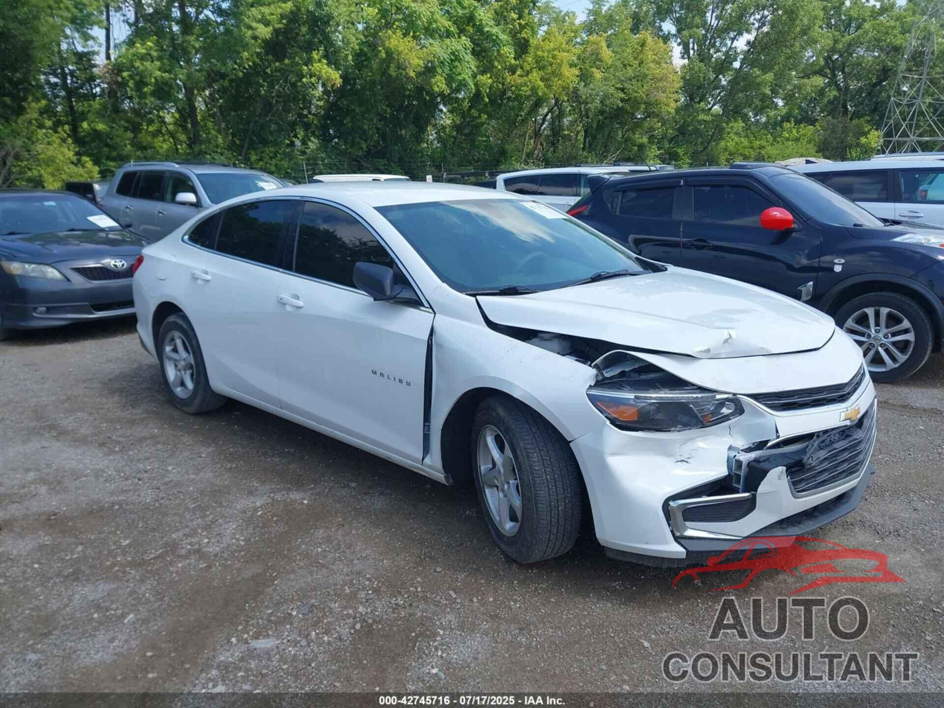 CHEVROLET MALIBU 2018 - 1G1ZB5ST3JF277173