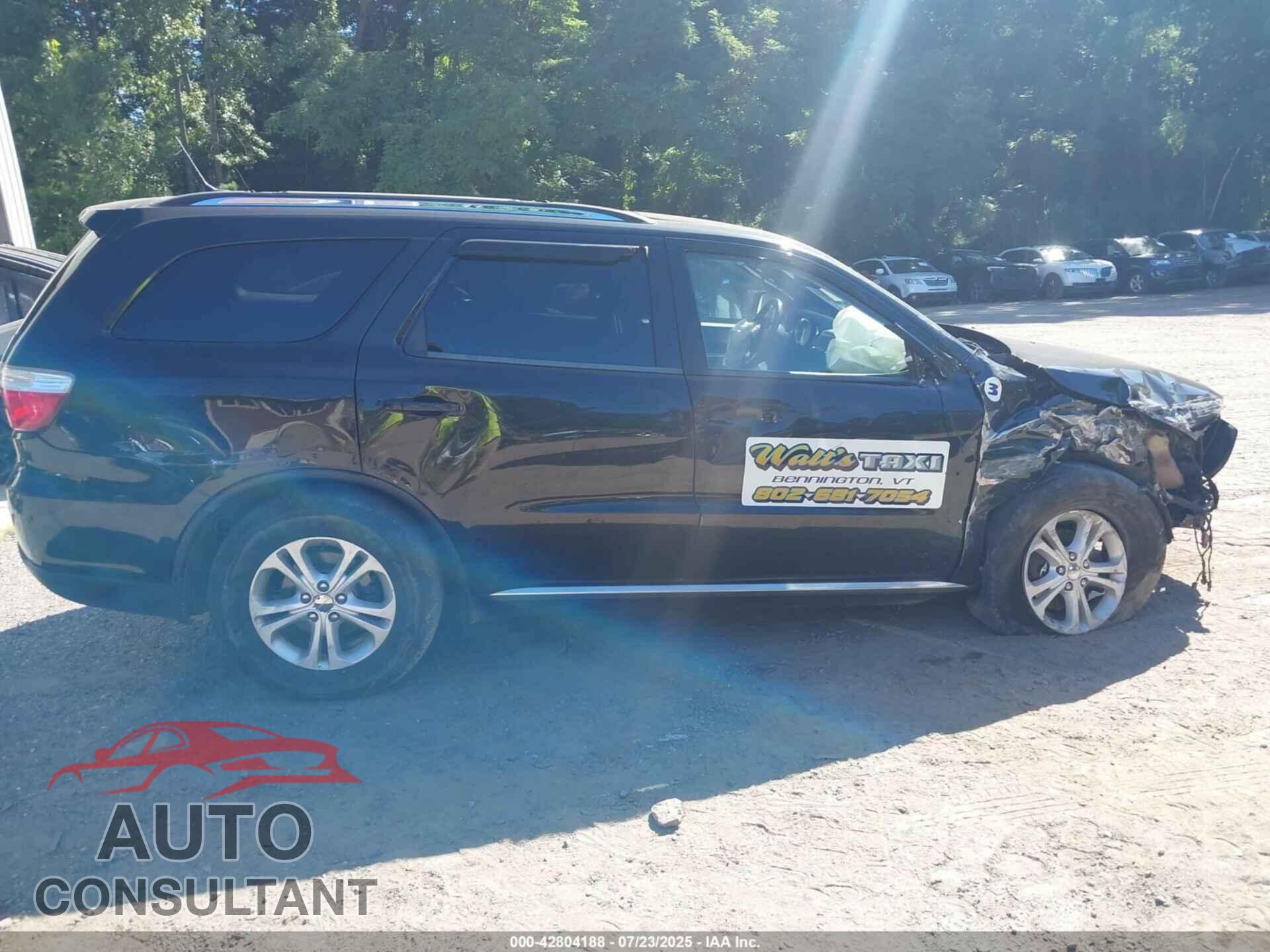 DODGE DURANGO 2012 - 1C4RDJAG6CC242226