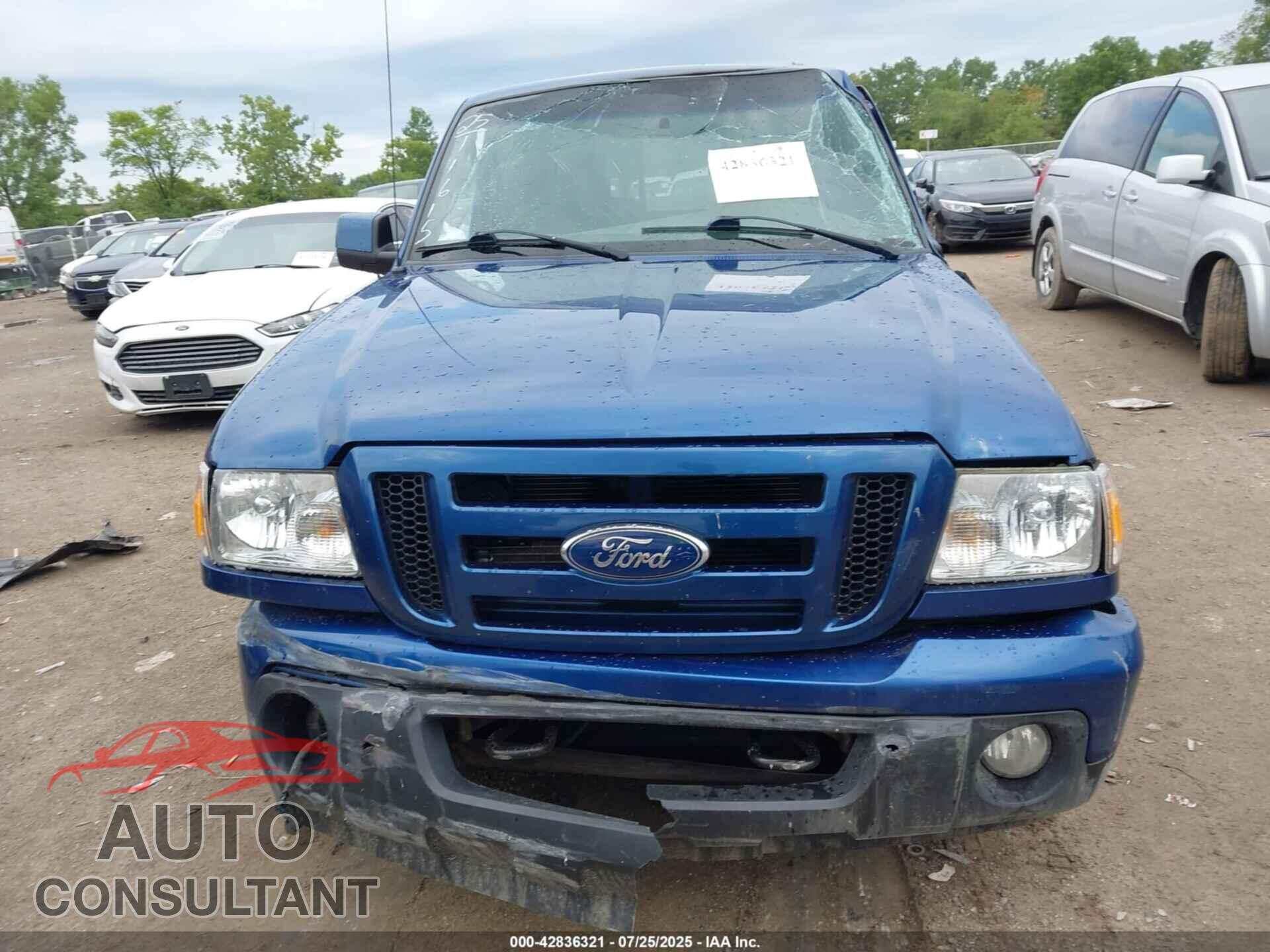 FORD RANGER 2011 - 1FTLR4FE7BPB09093