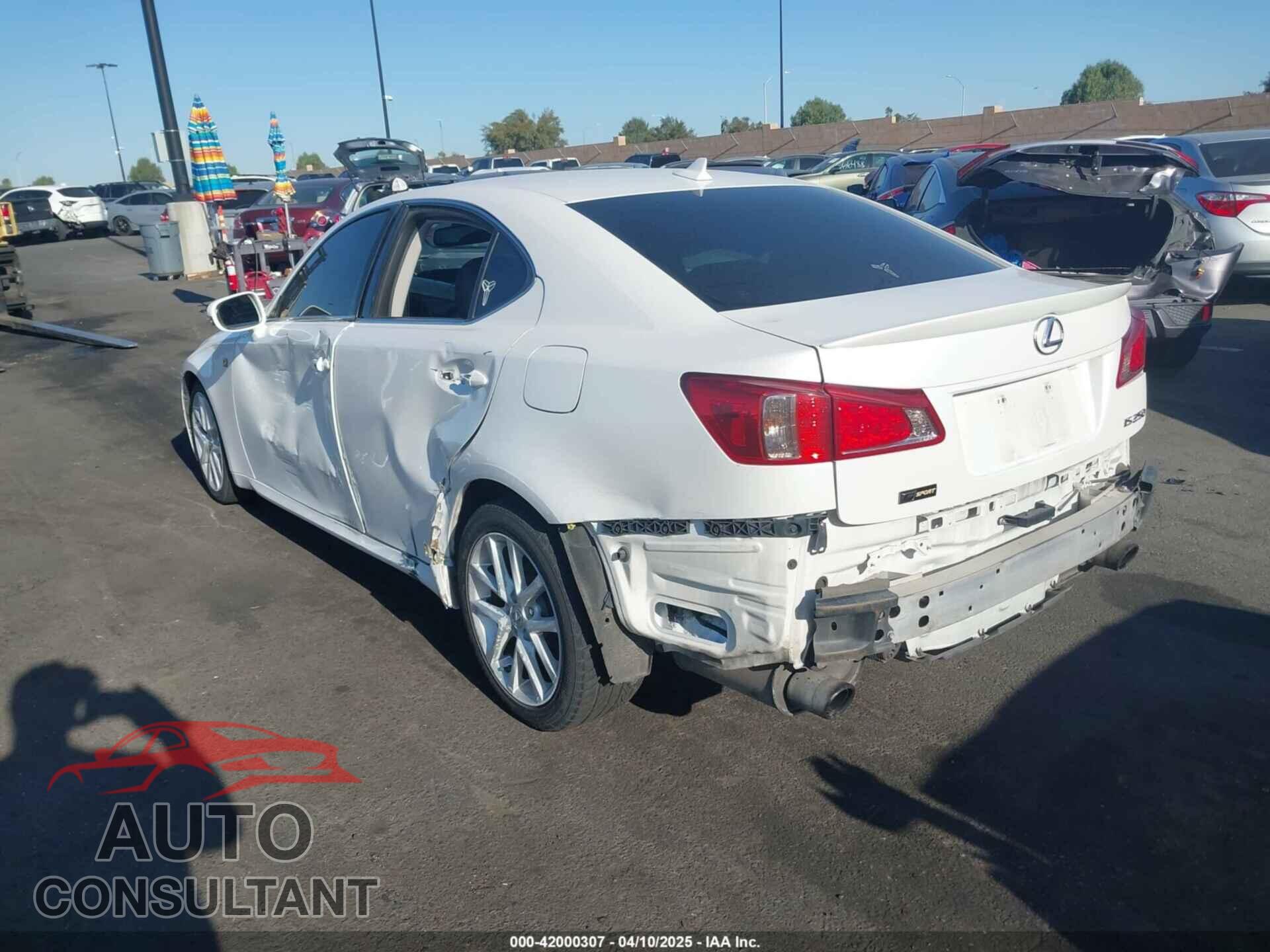 LEXUS IS 250 2012 - JTHBF5C2XC5165951