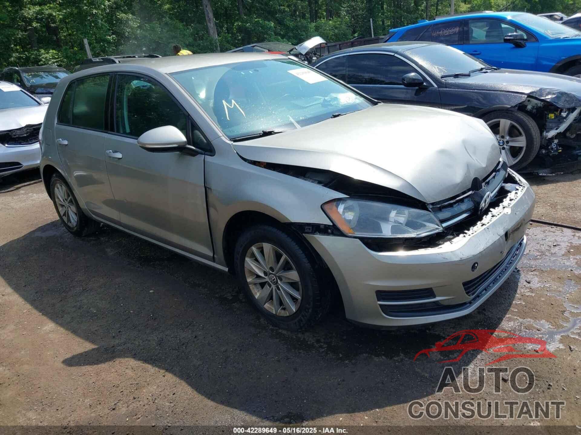 VOLKSWAGEN GOLF 2017 - 3VW117AU3HM008143