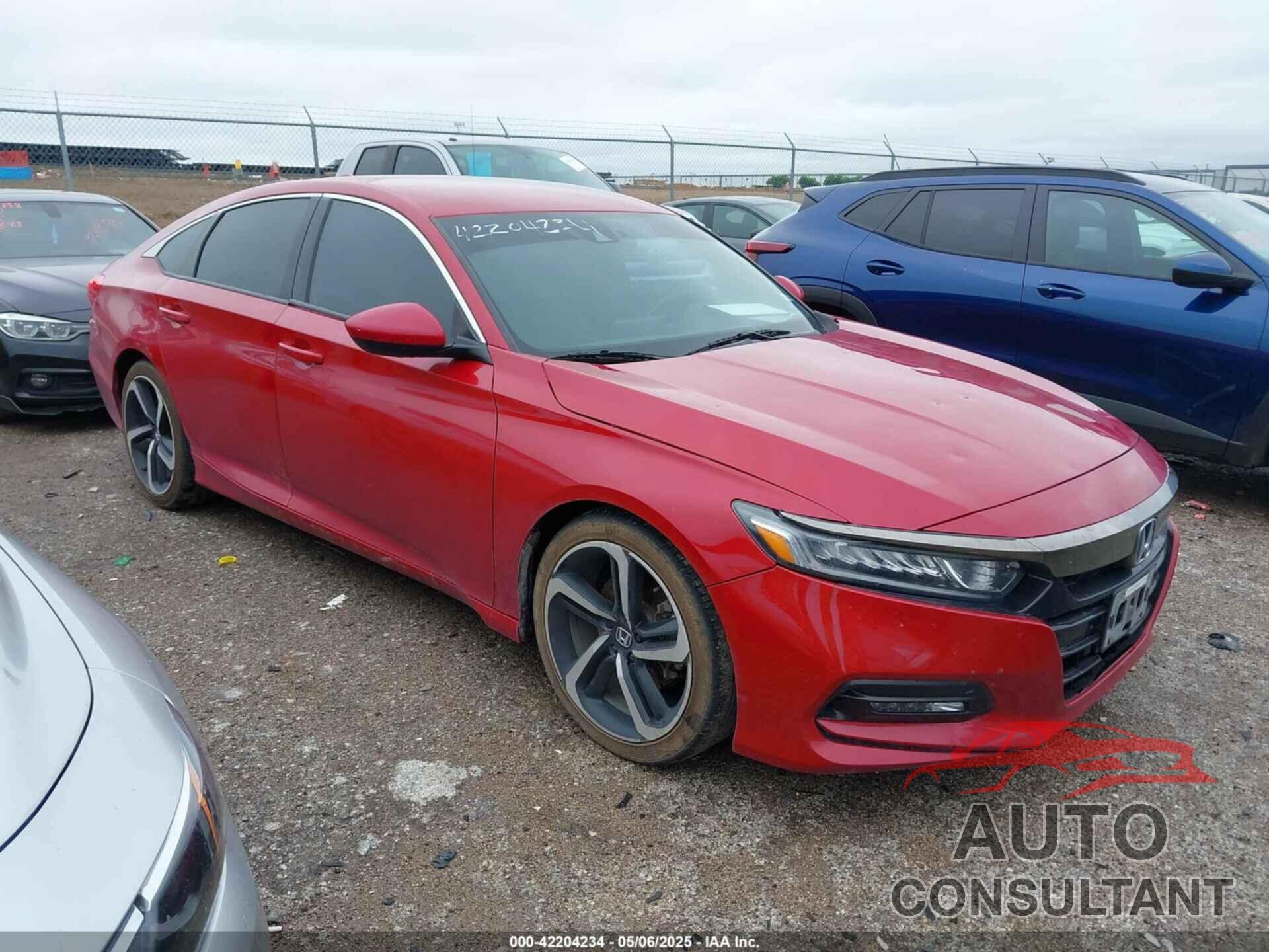 HONDA ACCORD 2018 - 1HGCV1F31JA160732