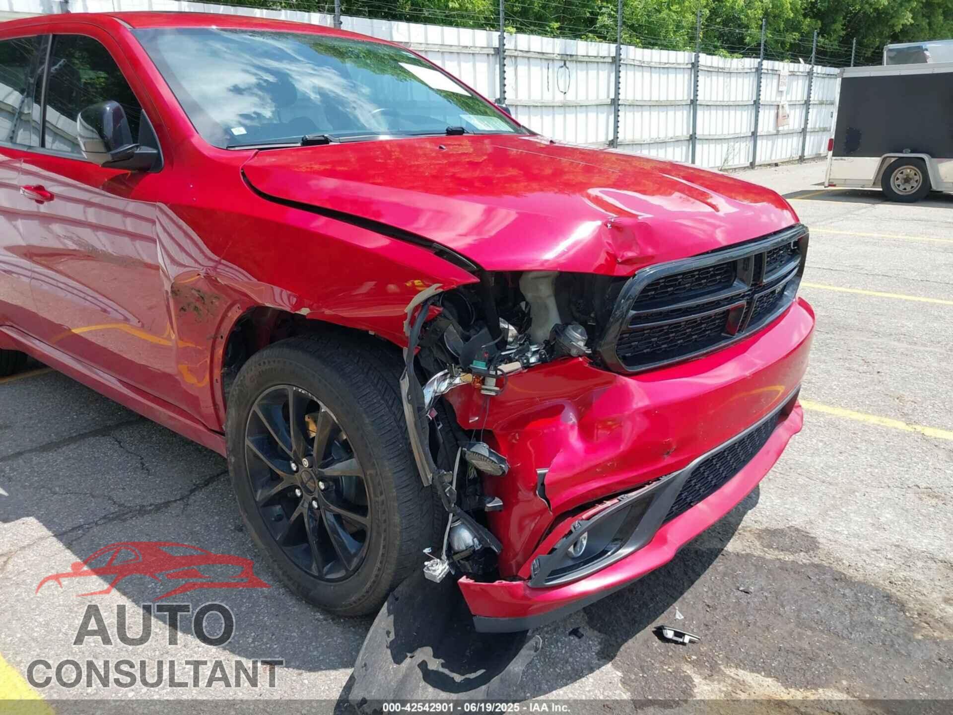 DODGE DURANGO 2017 - 1C4SDJCTXHC945413