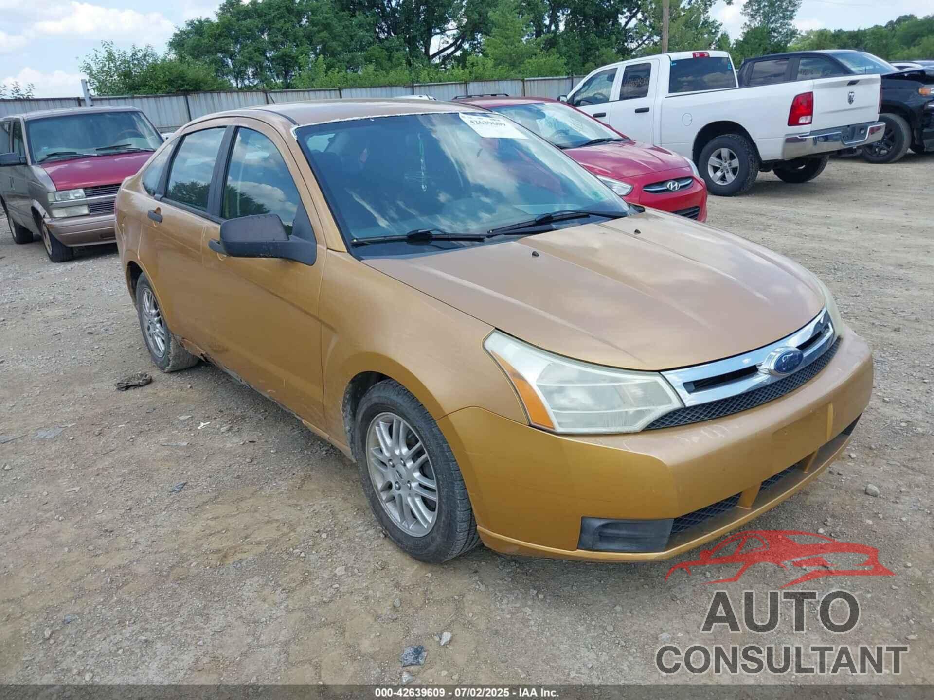 FORD FOCUS 2009 - 1FAHP35N79W129146