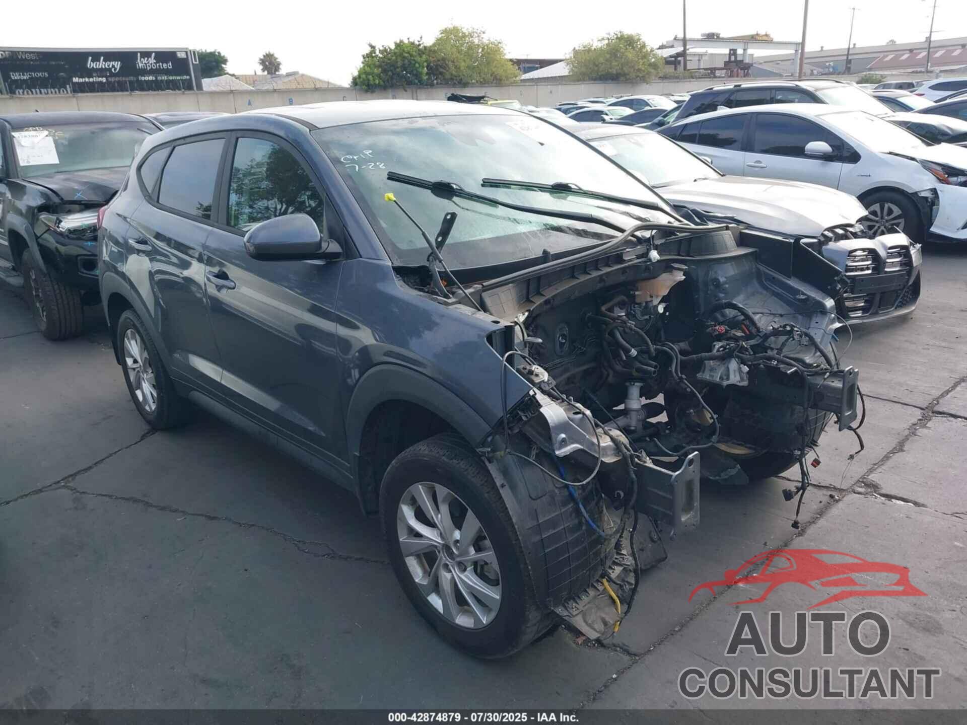 HYUNDAI TUCSON 2021 - KM8J23A42MU308086