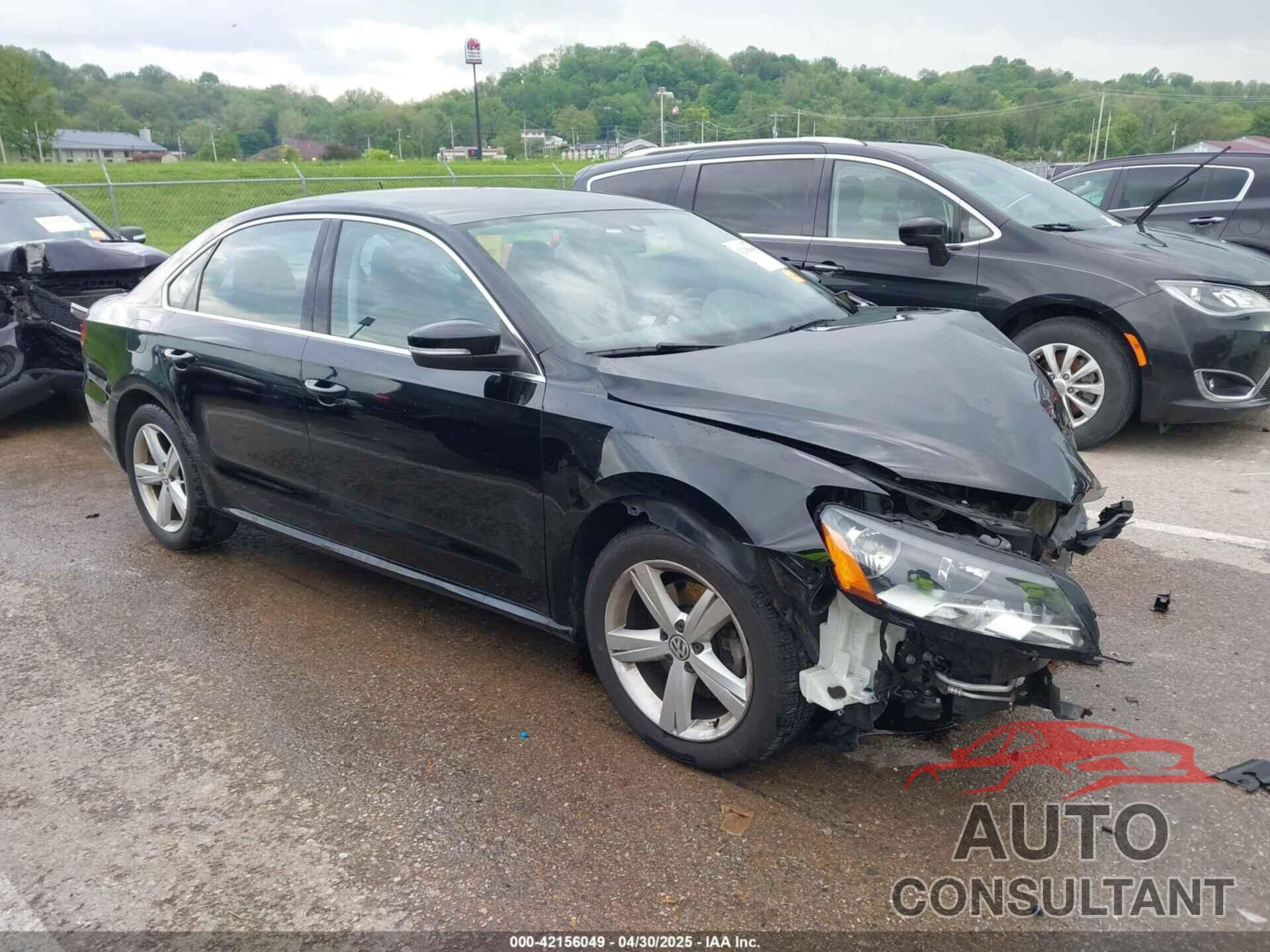 VOLKSWAGEN PASSAT 2013 - 1VWBP7A33DC024221