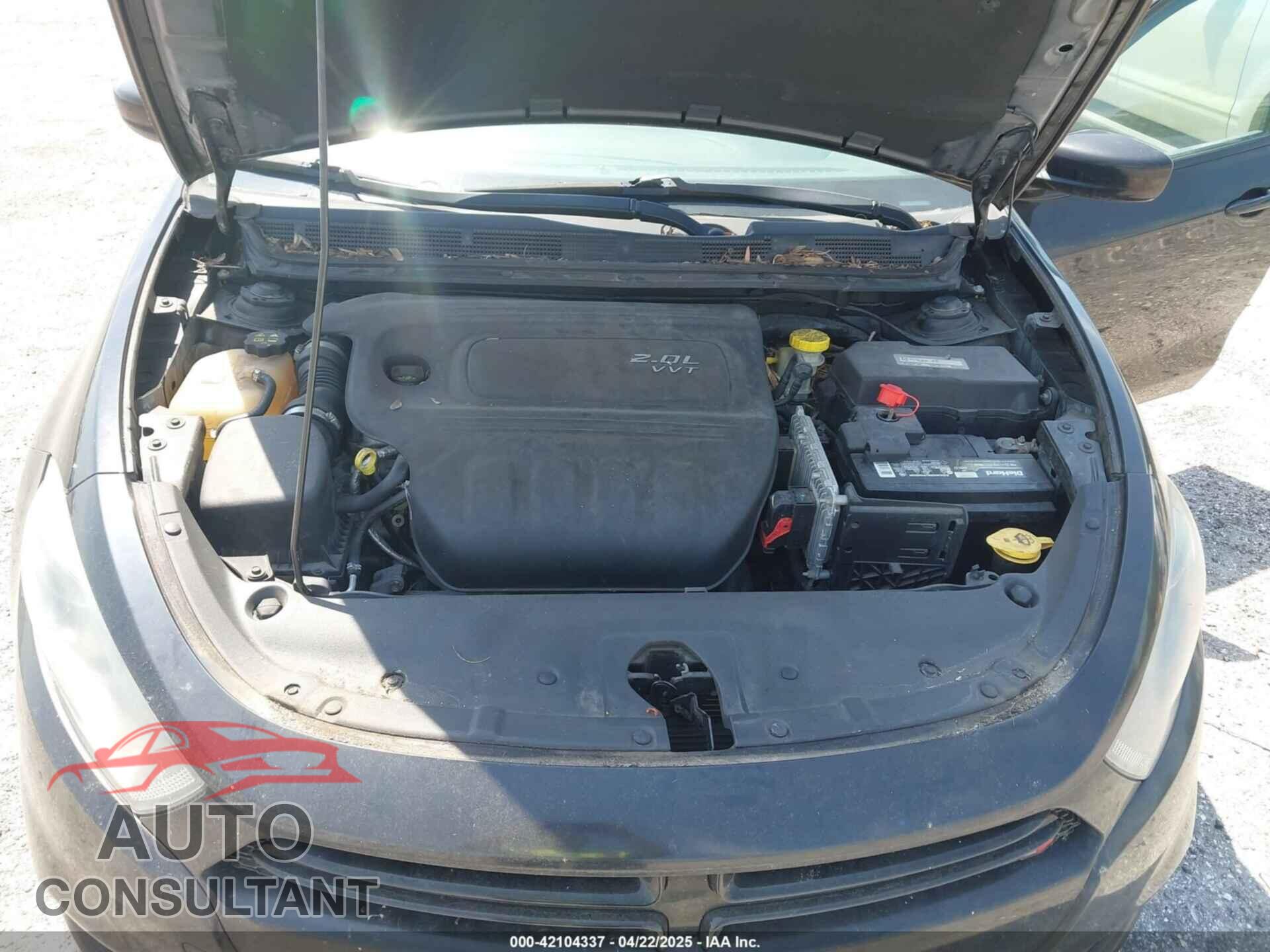 DODGE DART 2013 - 1C3CDFBA7DD320543
