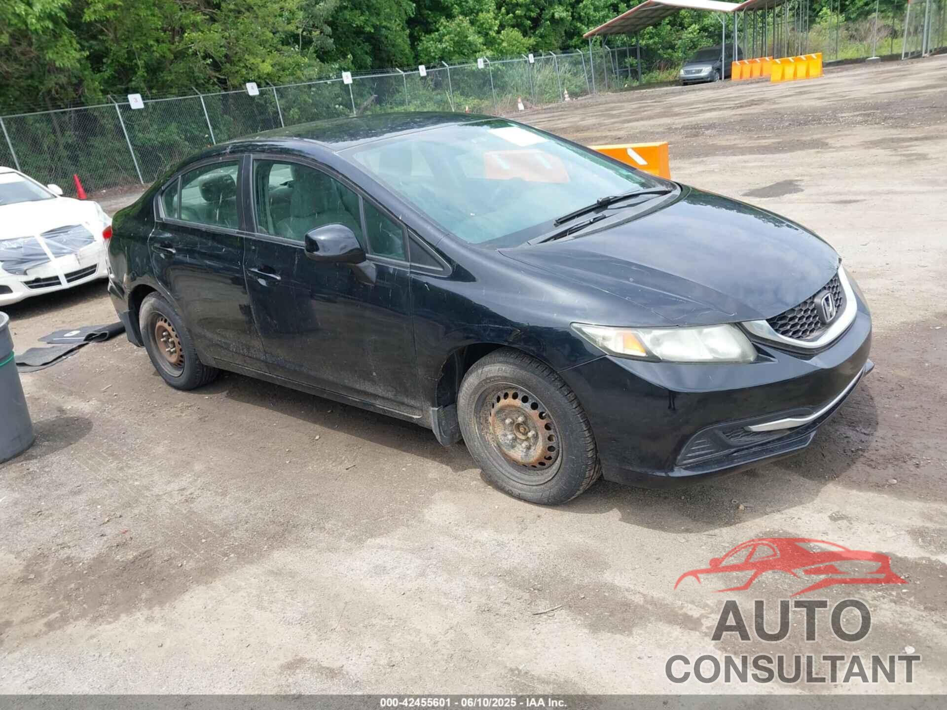 HONDA CIVIC 2013 - 19XFB2F50DE263654