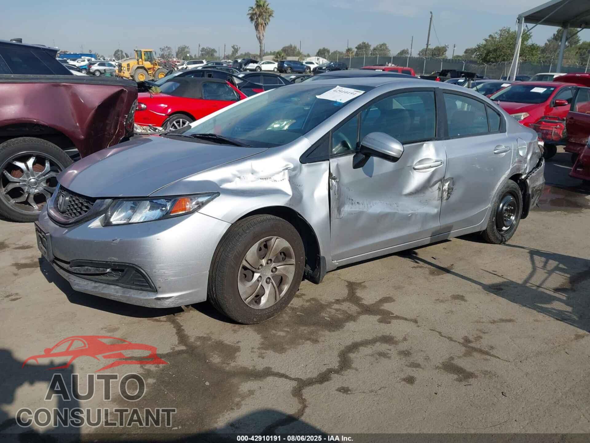 HONDA CIVIC 2014 - 19XFB2F5XEE240786
