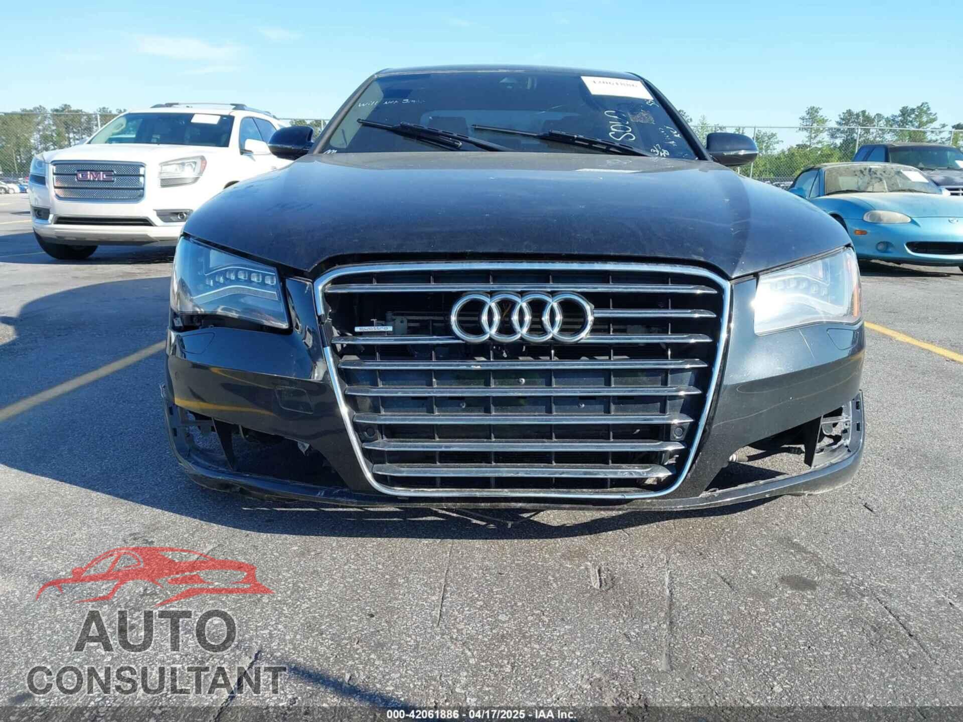 AUDI A8 2012 - WAUAVAFD0CN018847