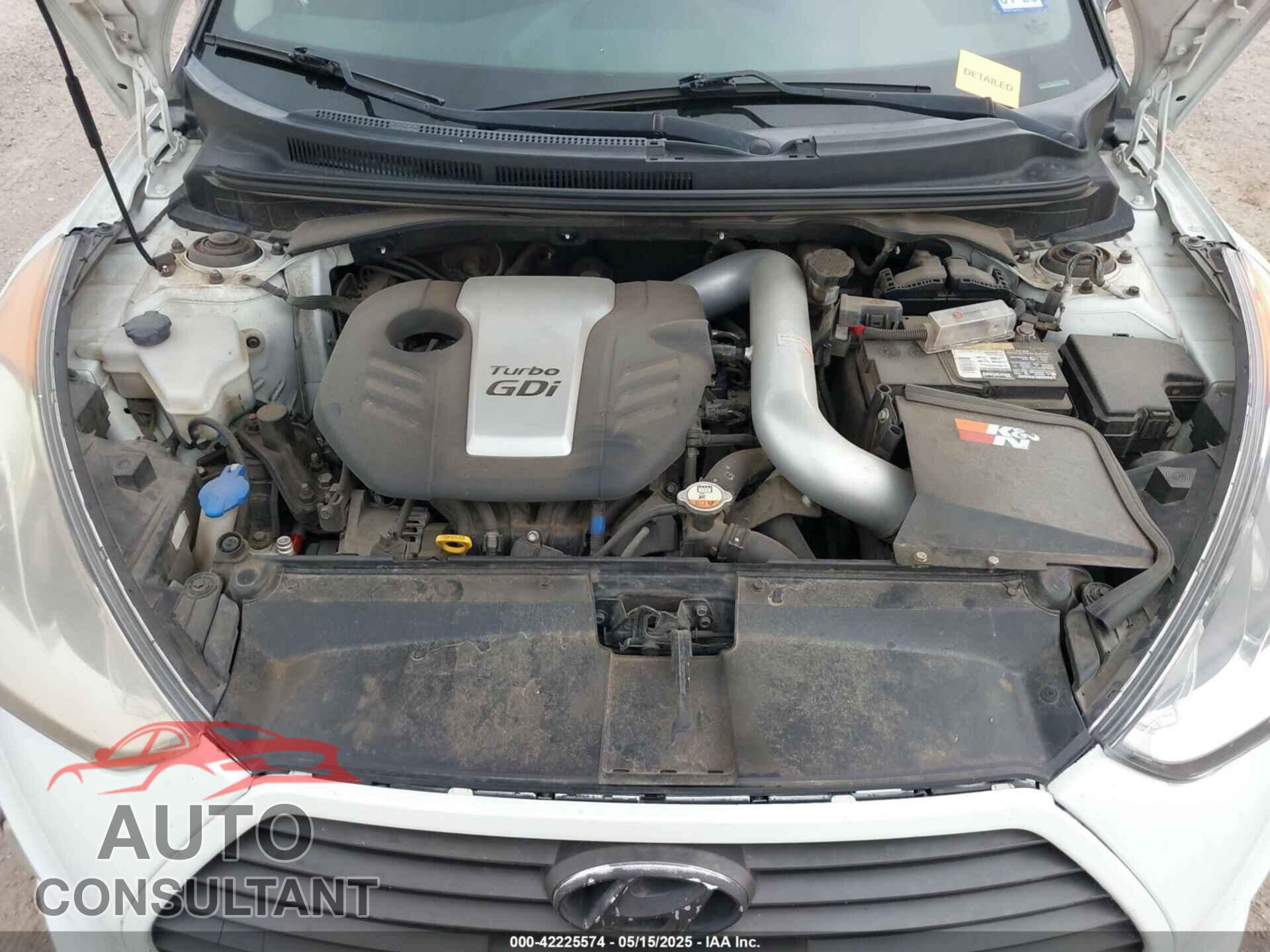 HYUNDAI VELOSTER 2013 - KMHTC6AE5DU104074
