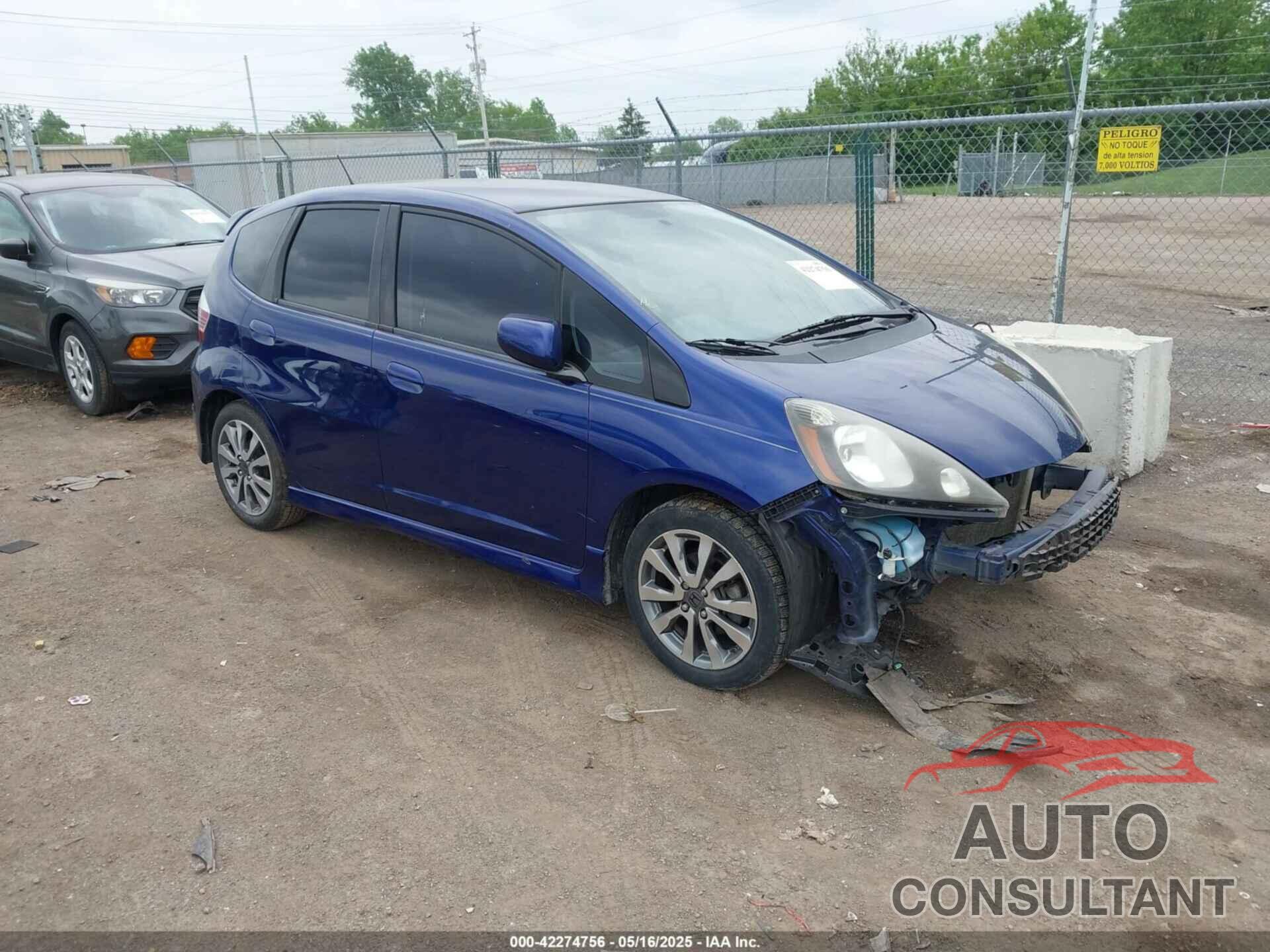 HONDA FIT 2012 - JHMGE8H55CC041577