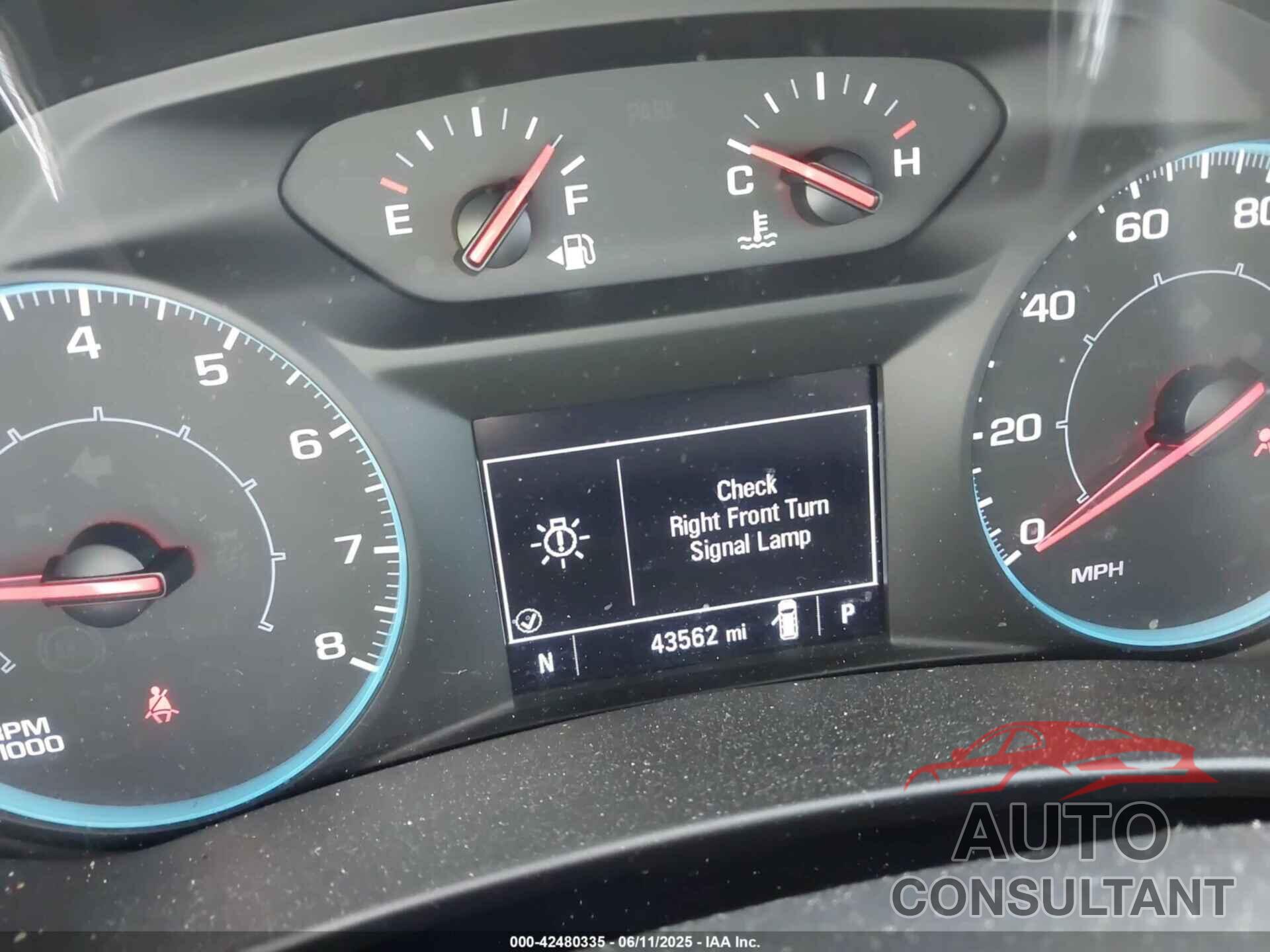 CHEVROLET EQUINOX 2021 - 3GNAXHEV3MS104118