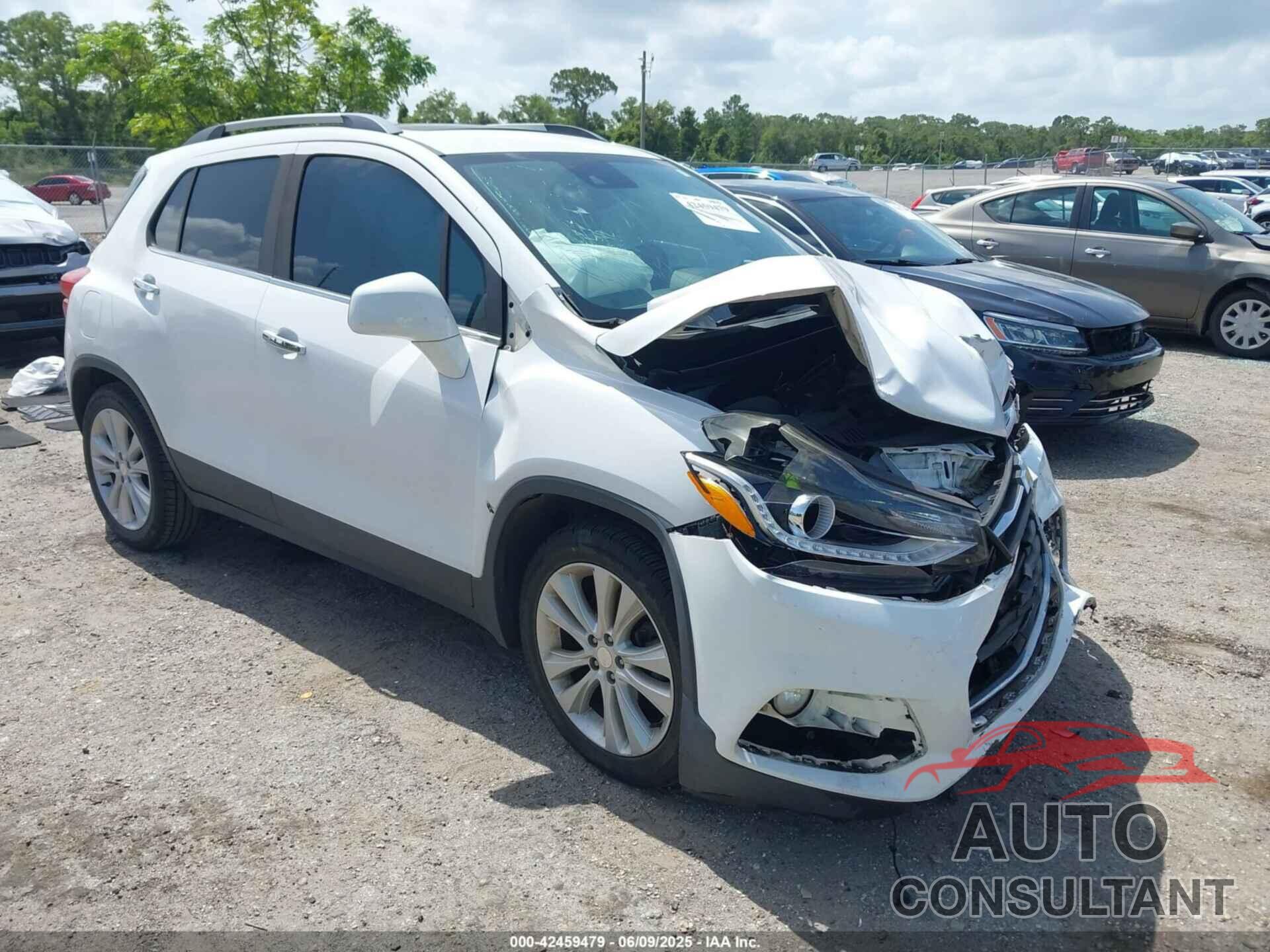 CHEVROLET TRAX 2018 - 3GNCJMSB2JL223281