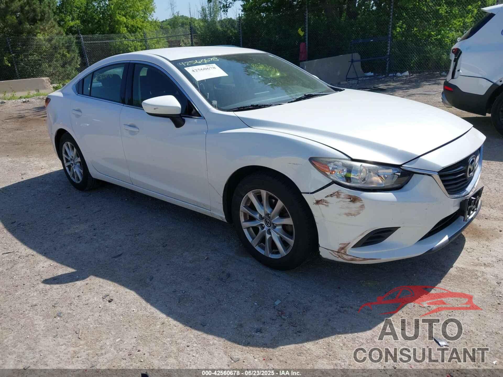 MAZDA MAZDA6 2016 - JM1GJ1U59G1471320