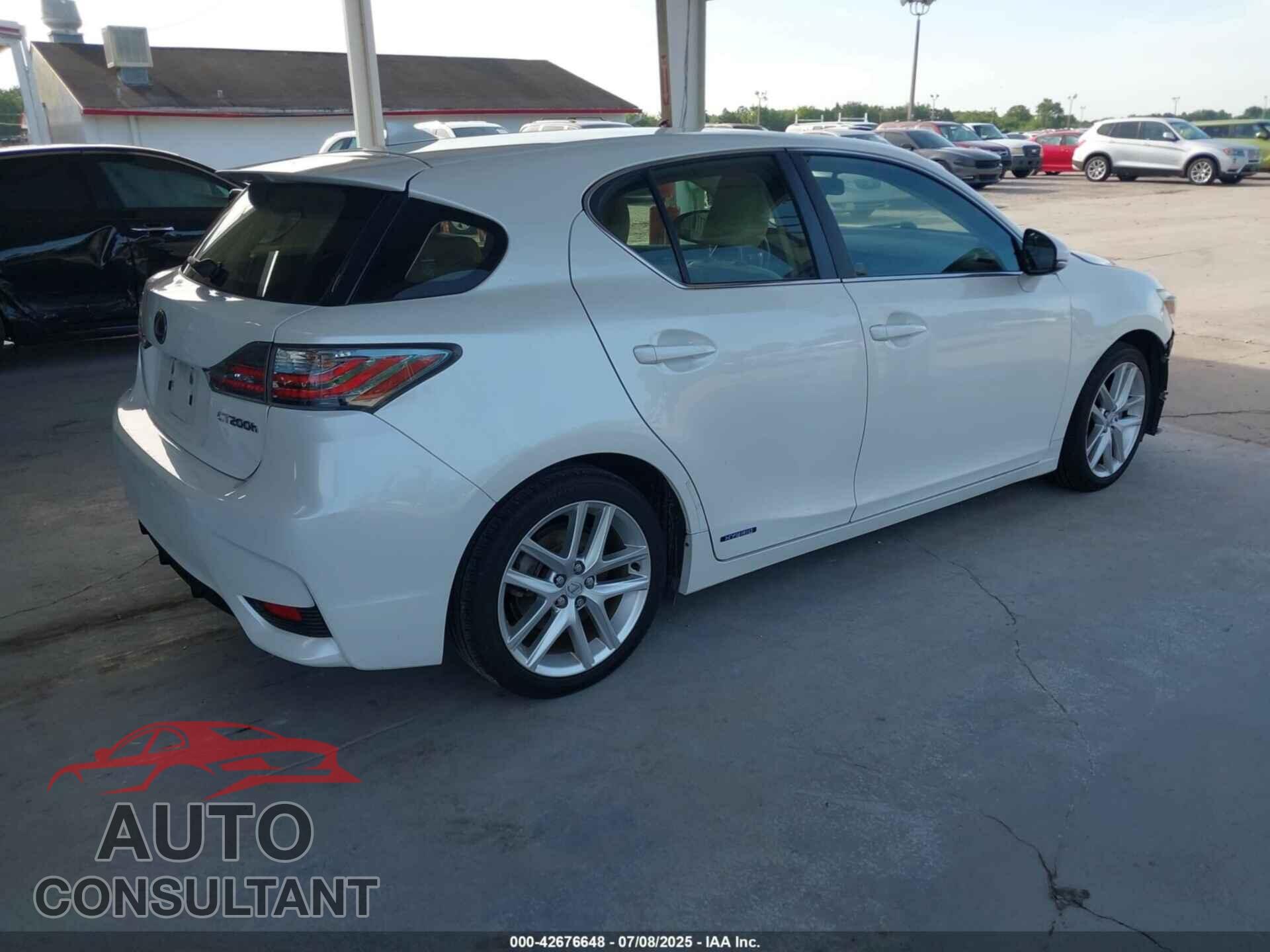 LEXUS CT 200H 2014 - JTHKD5BH9E2177573