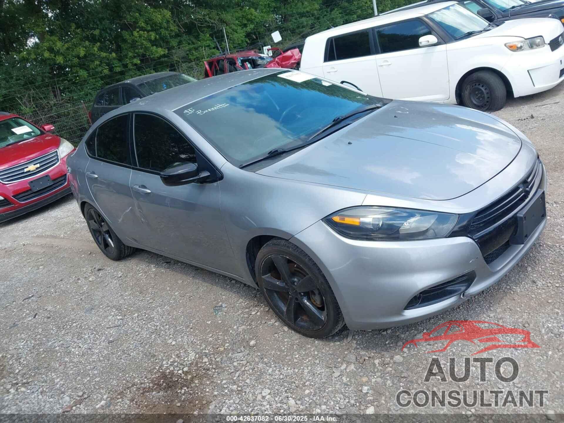 DODGE DART 2015 - 1C3CDFBB4FD300696