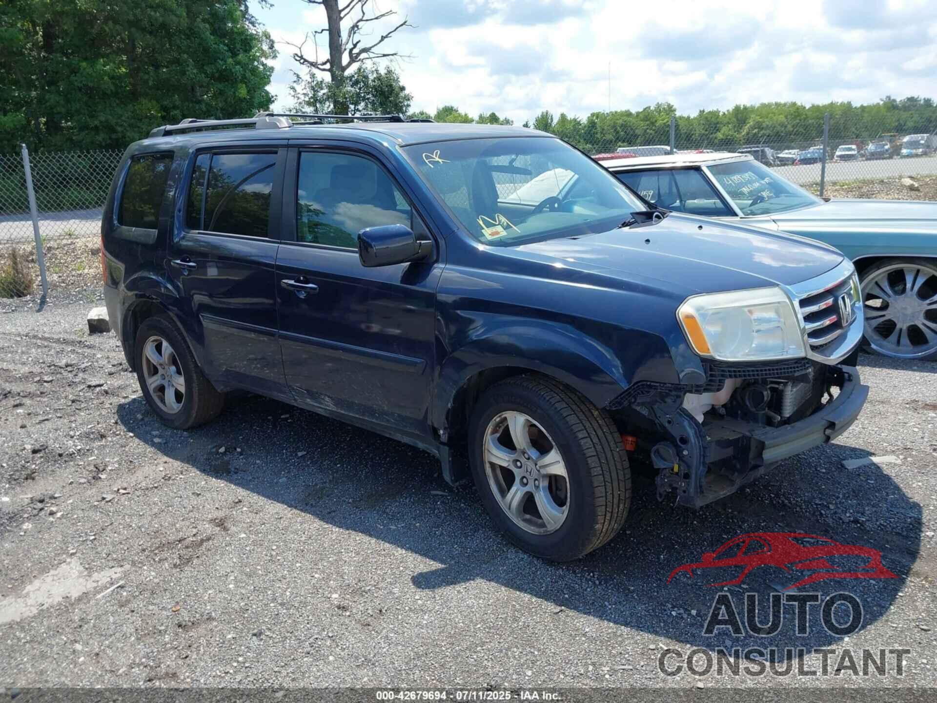HONDA PILOT 2012 - 5FNYF4H46CB032571