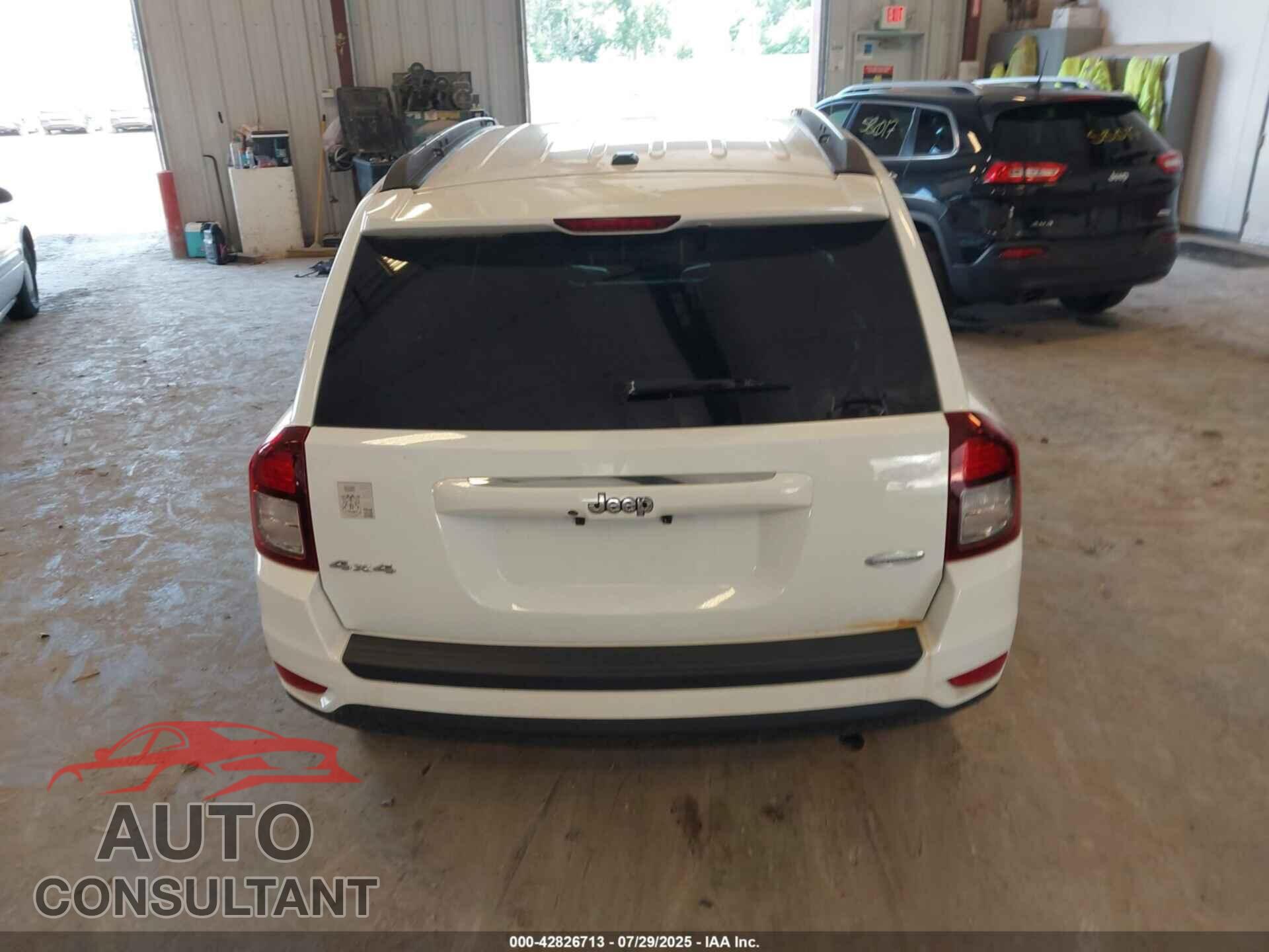 JEEP COMPASS 2017 - 1C4NJDEB1HD205125