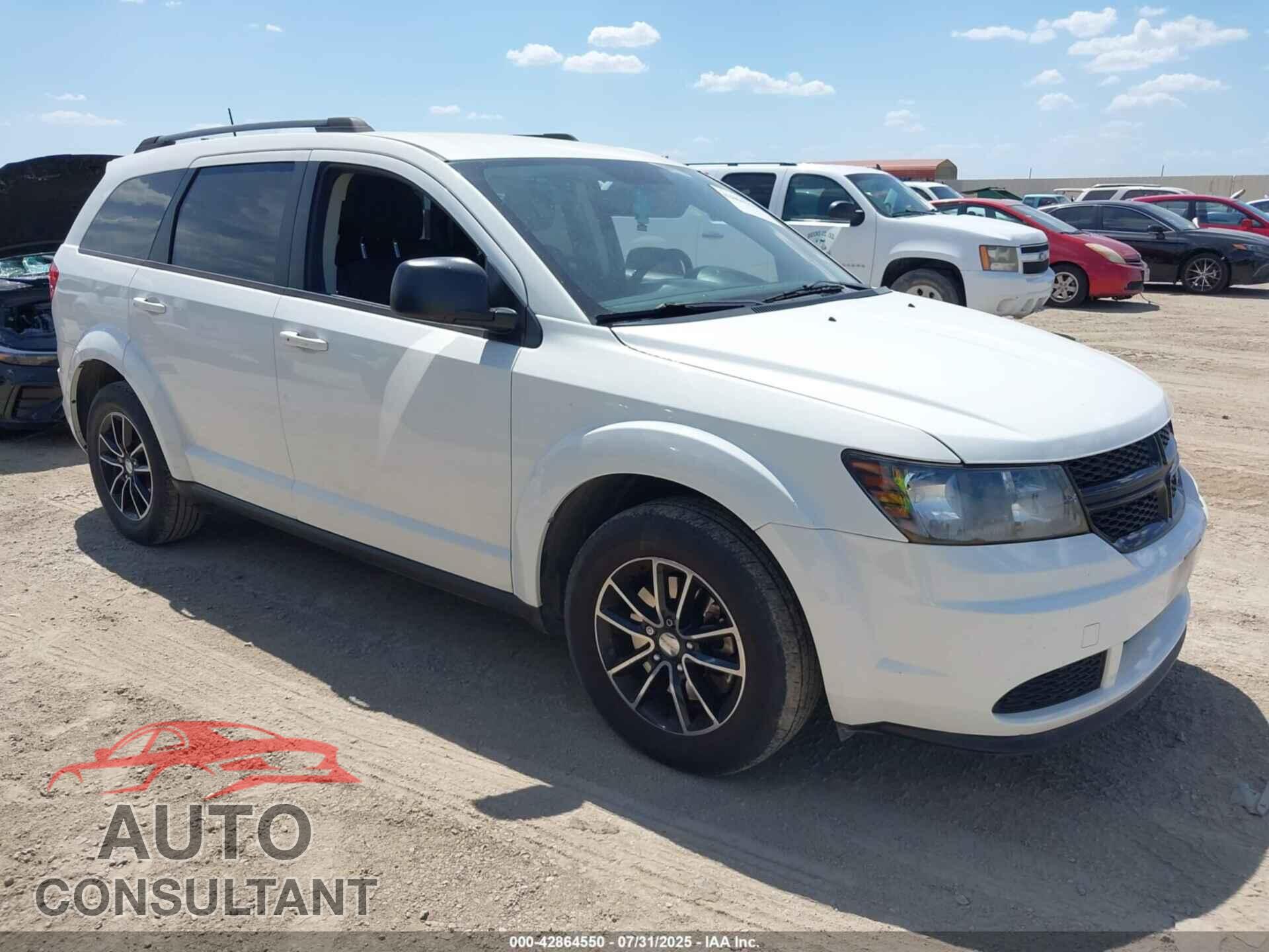 DODGE JOURNEY 2017 - 3C4PDCAB9HT673923