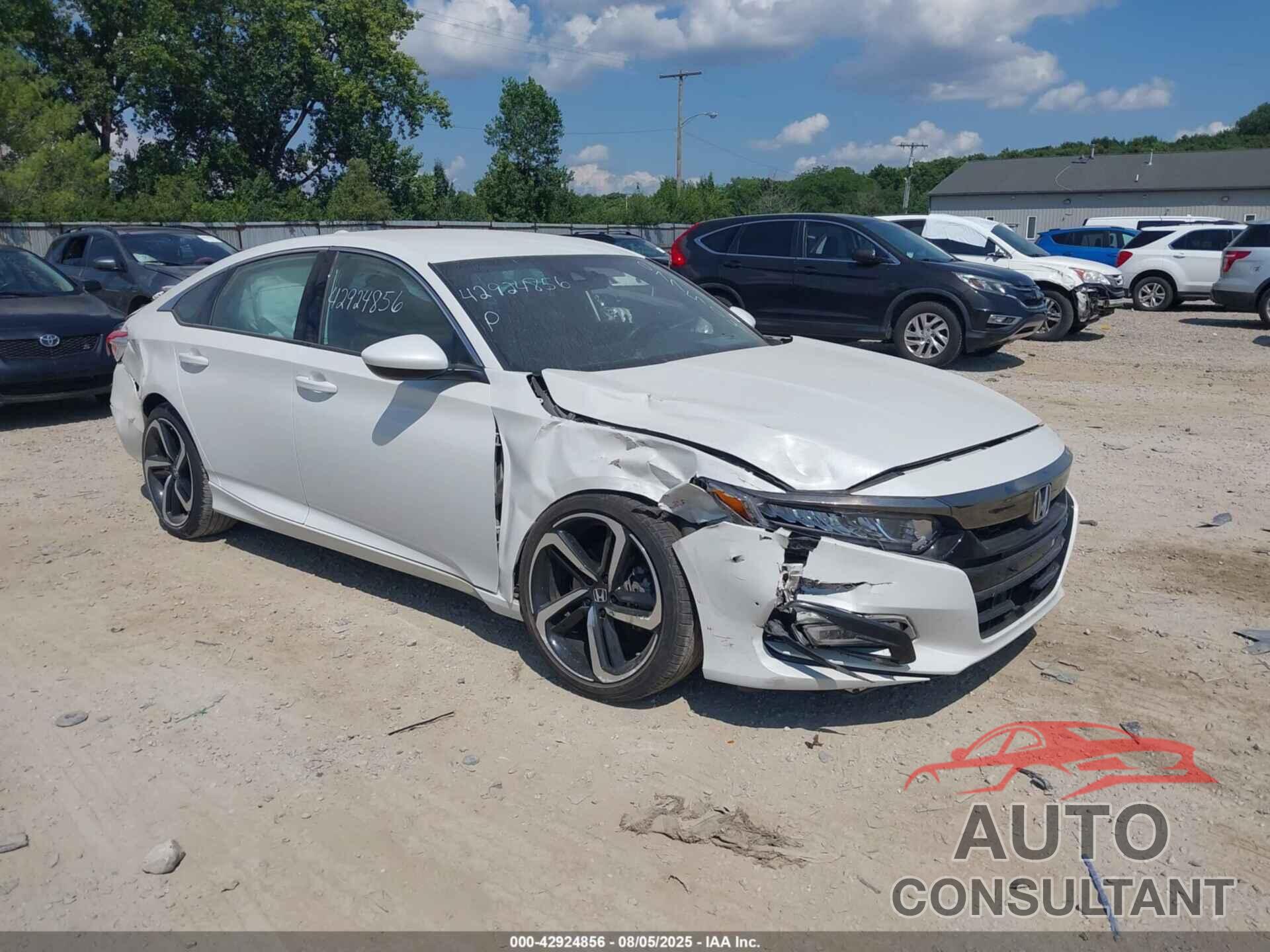 HONDA ACCORD 2019 - 1HGCV1F39KA077504