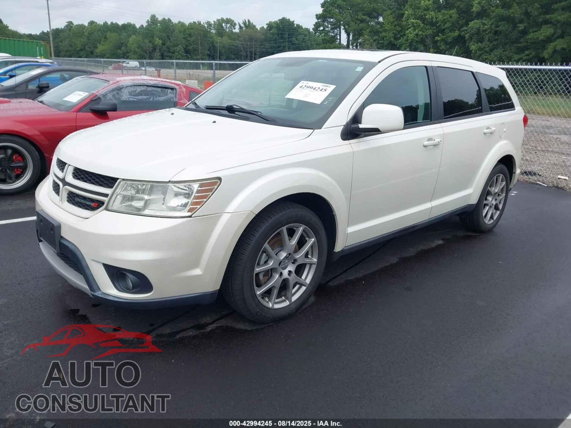 DODGE JOURNEY 2012 - 3C4PDCEG8CT367925