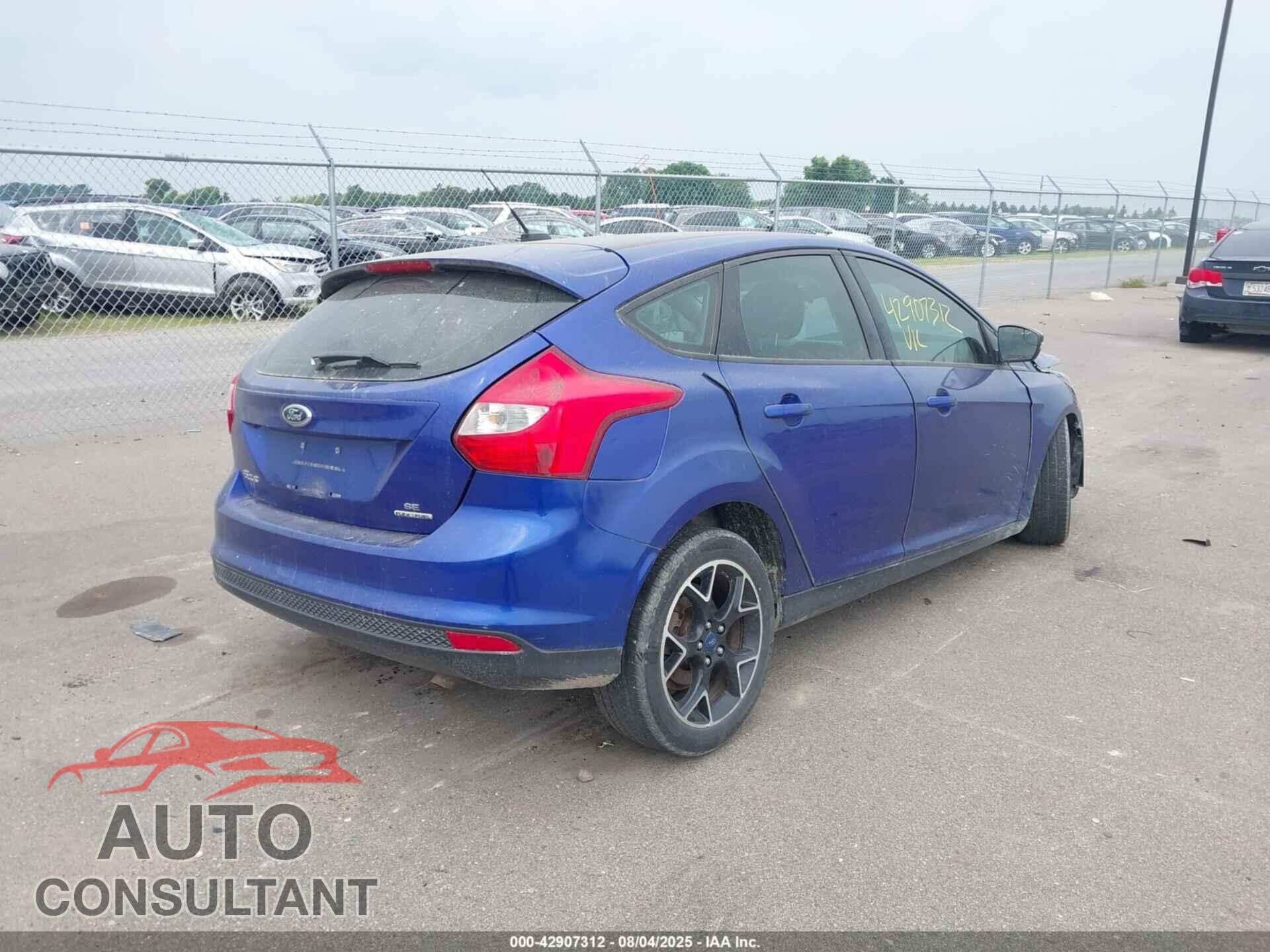FORD FOCUS 2013 - 1FADP3K20DL144154
