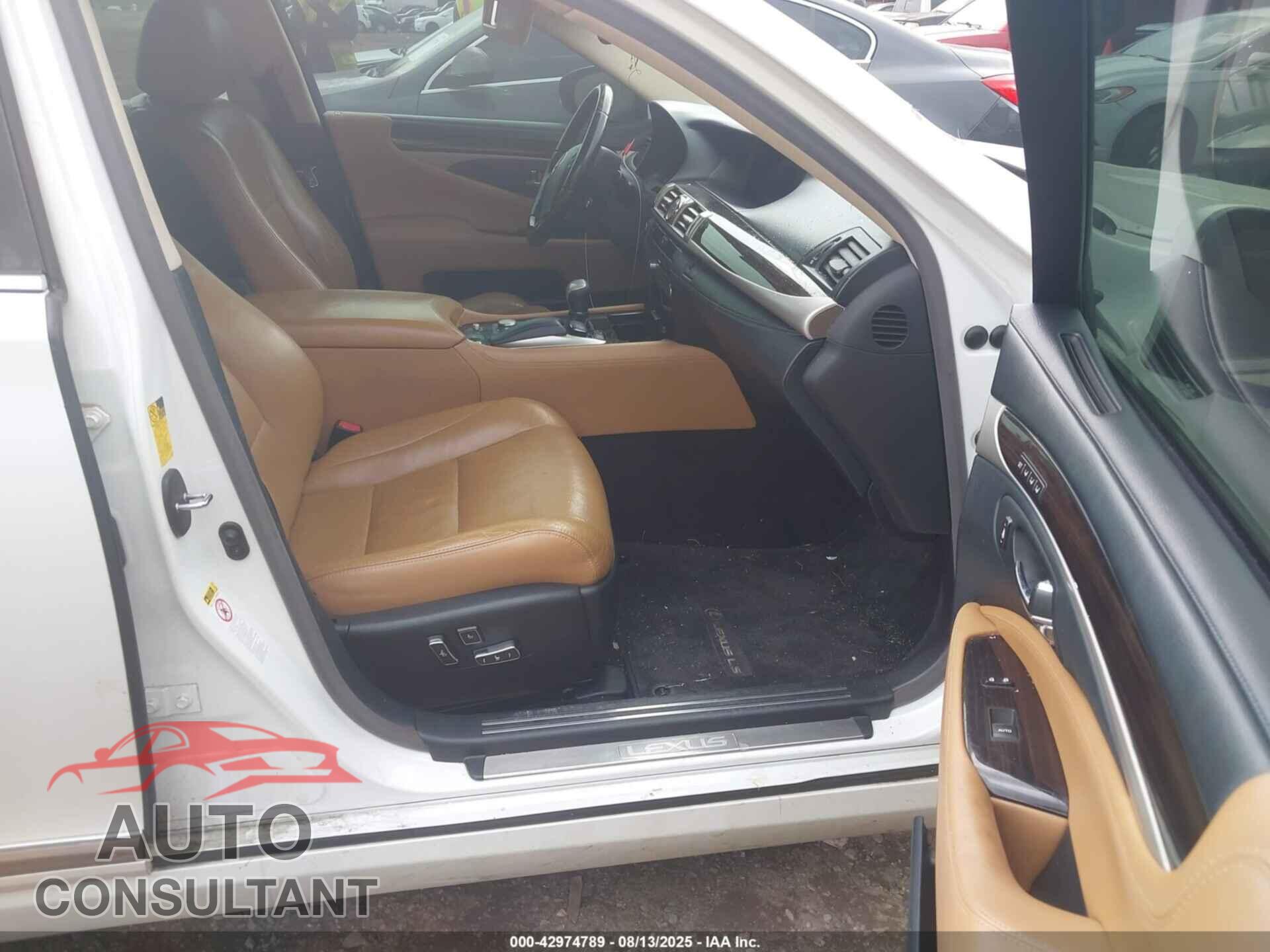LEXUS LS 460 2013 - JTHBL5EF7D5115499