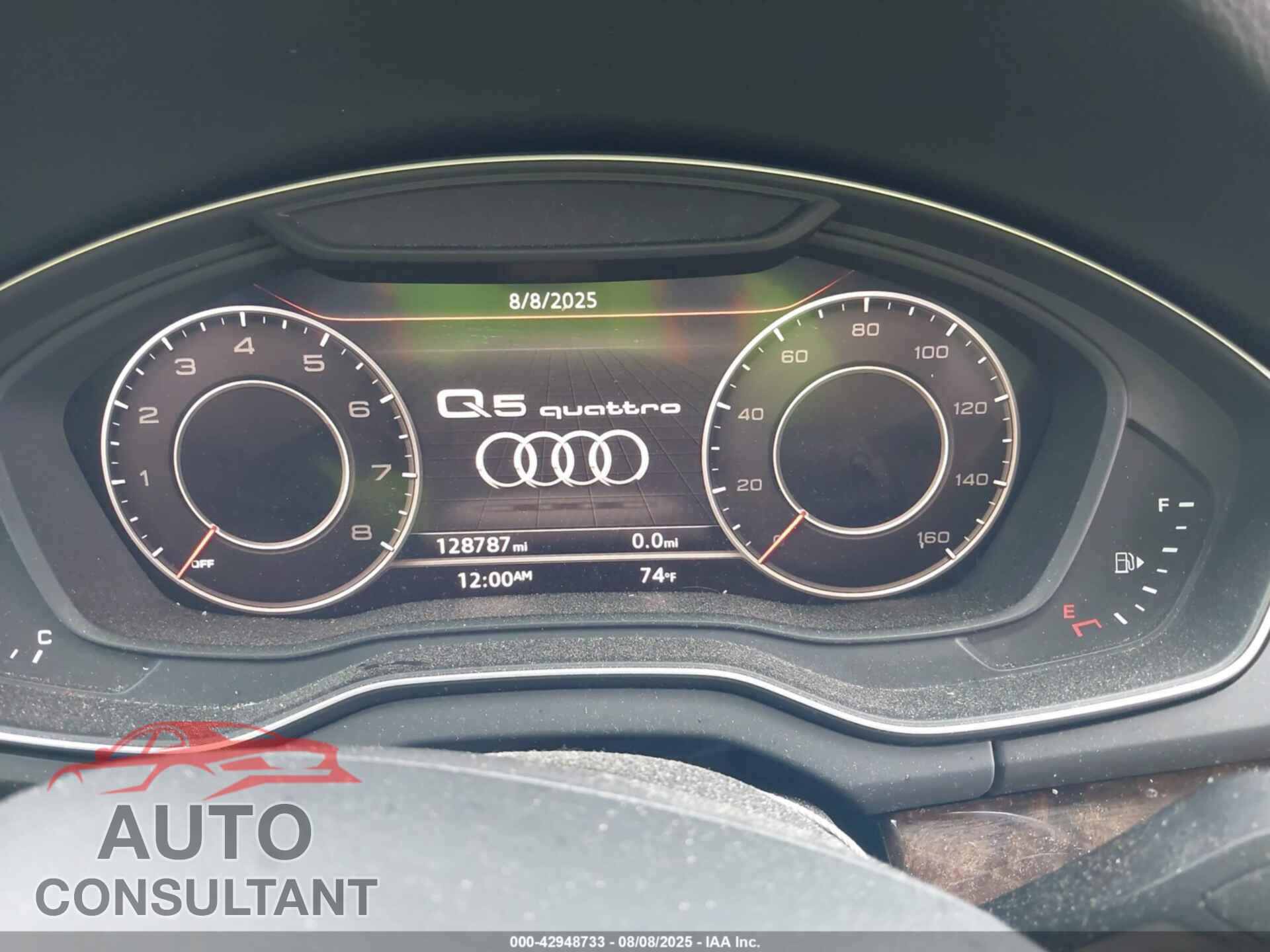 AUDI Q5 2018 - WA1ANAFYXJ2012245