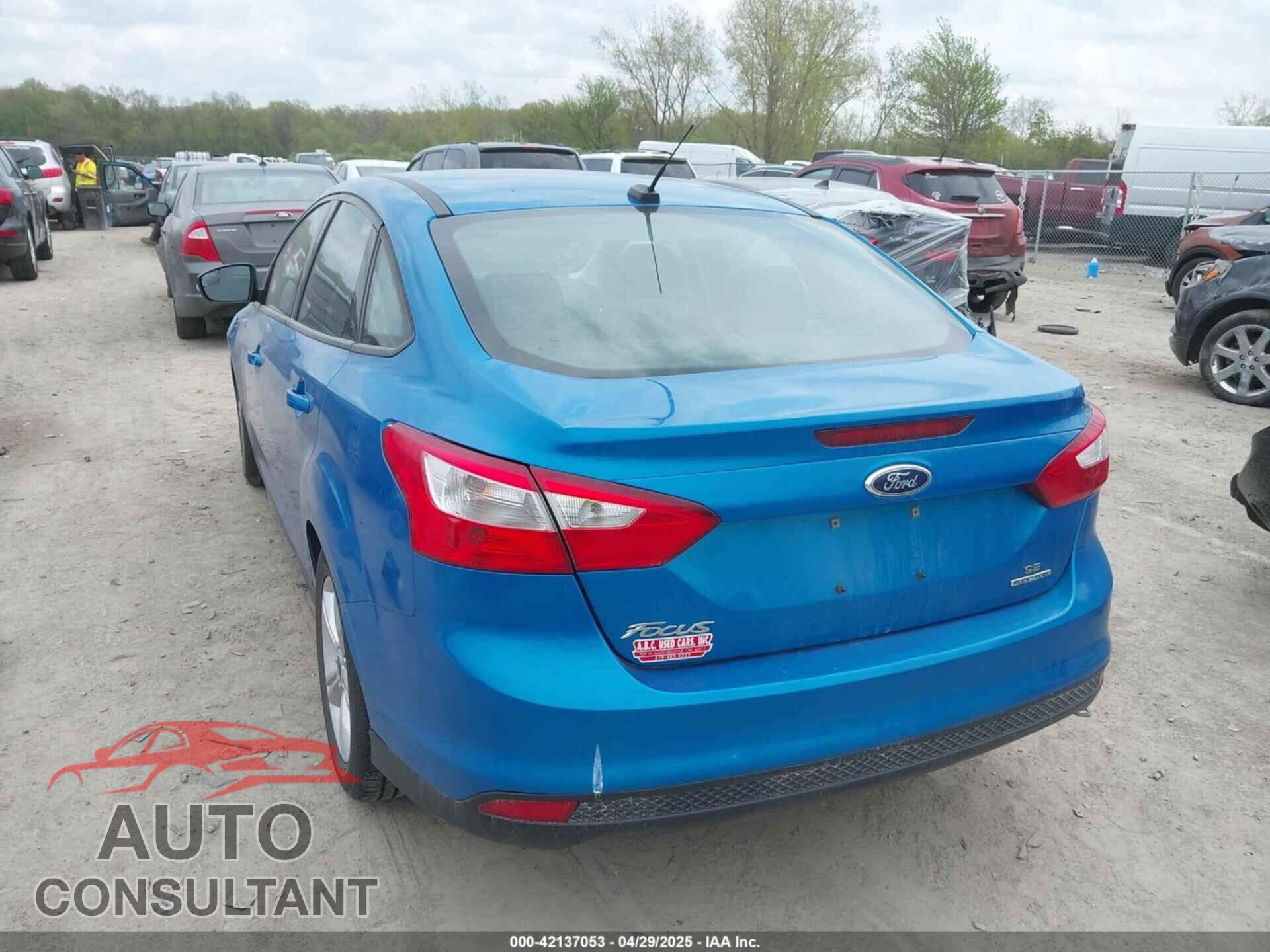FORD FOCUS 2014 - 1FADP3F23EL228772