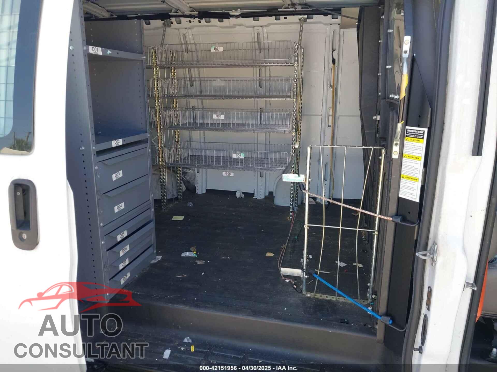 CHEVROLET EXPRESS 1500 2014 - 1GCSGAFX4E1157076