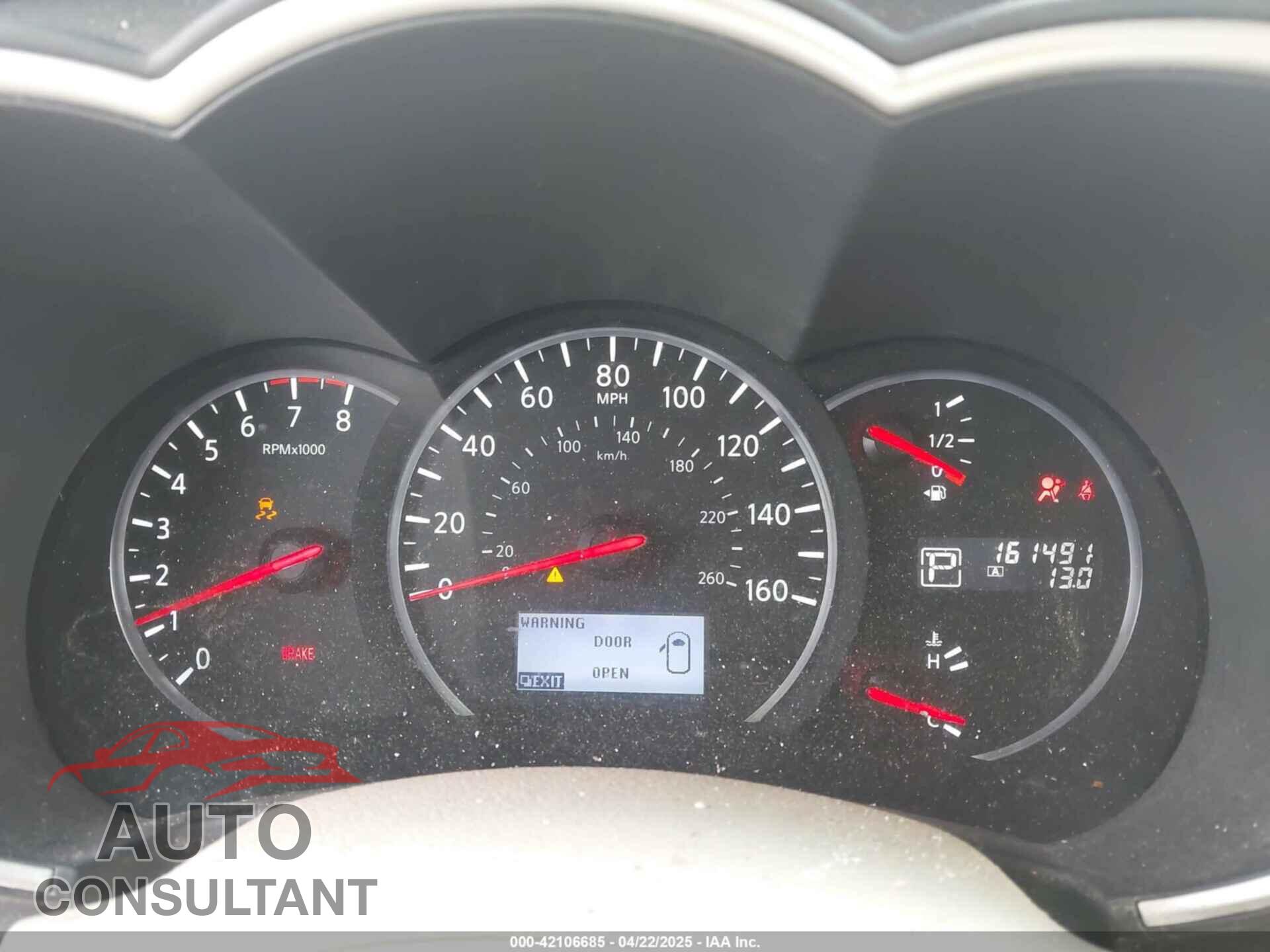 NISSAN QUEST 2014 - JN8AE2KP5E9100582