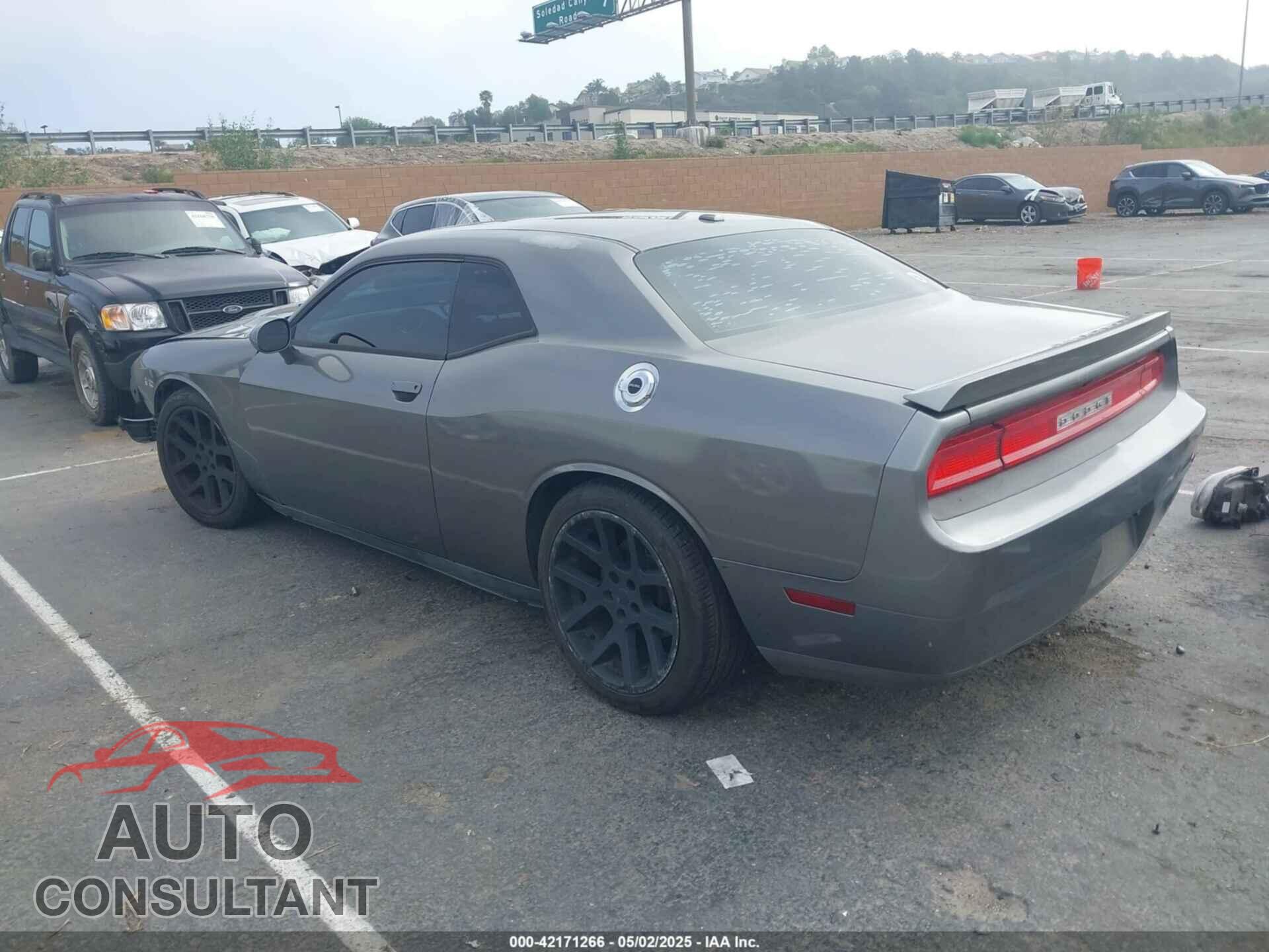 DODGE CHALLENGER 2012 - 2C3CDYAGXCH228300