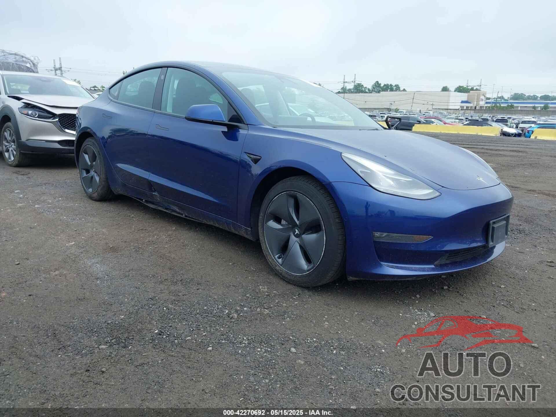 TESLA MODEL 3 2022 - 5YJ3E1EB1NF115049